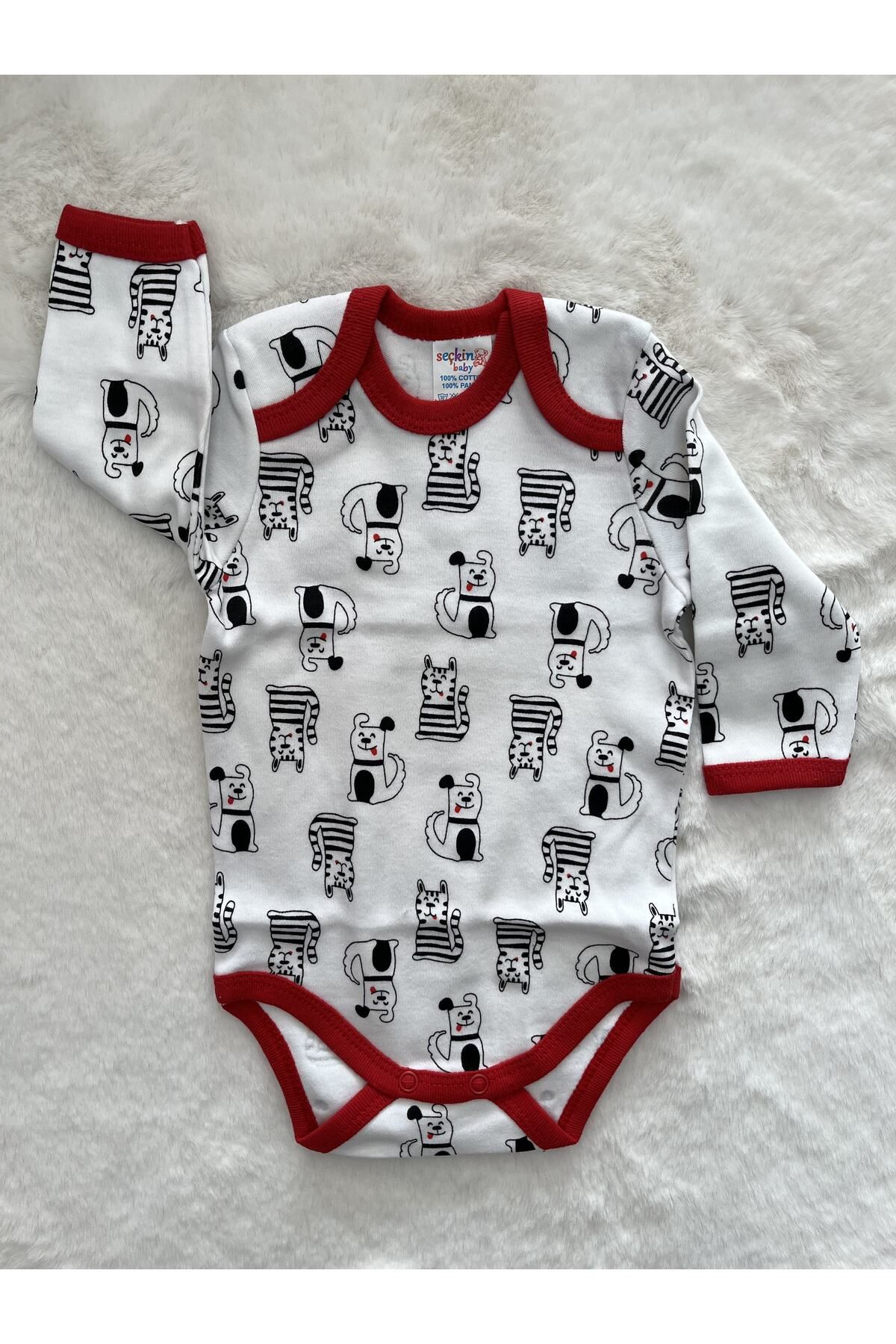 Seçkin Baby-Cat Long Sleeve Badi 1