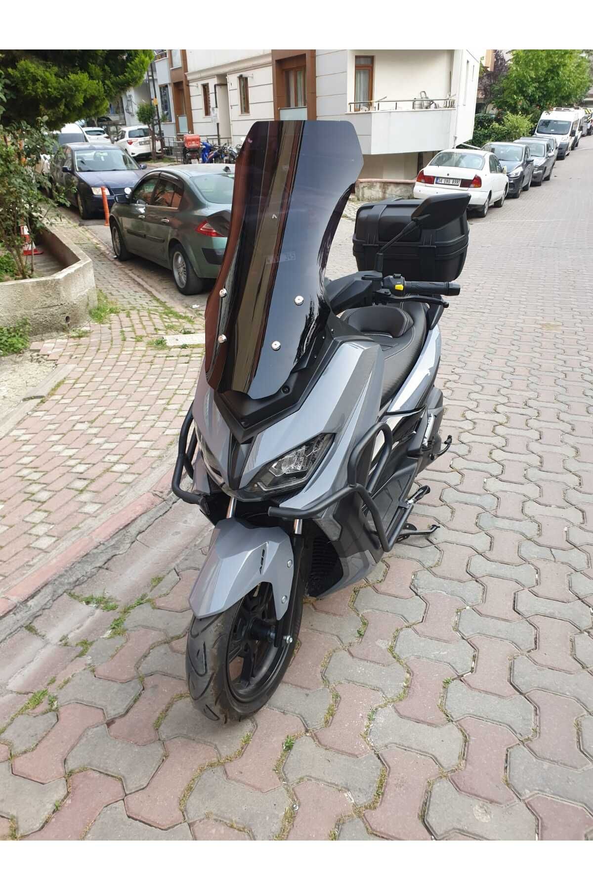Küba Novax 200 Siperlik Ön Cam 2023-2025 Model 65cm Siyah Renkli 4mm UZUN CAM