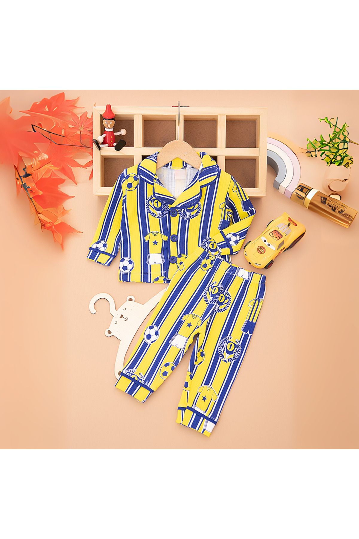 babyist-Baby Boy Fan Pajama Set 1