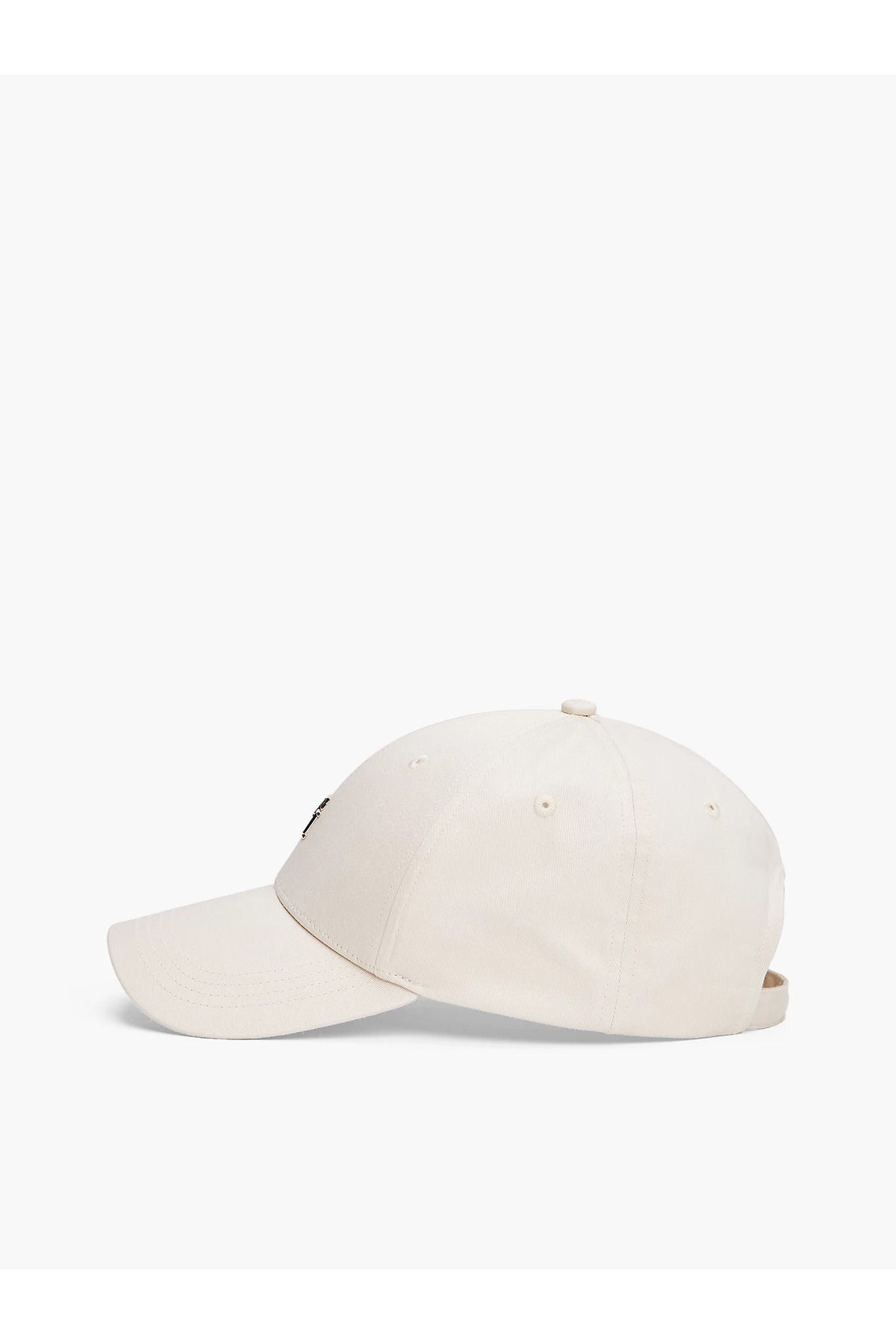 Tommy Hilfiger-Beige Women's Sports Cap - Adjustable Design Aw0Aw16843-Aa8 3