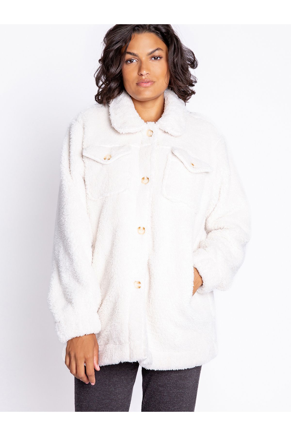 PJ Salvage-Sweatjacke Cozy Shacket 4