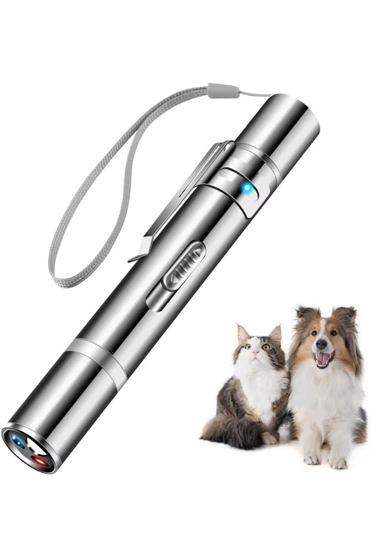 Arabest-Cat Toys, Laser Pointer with 5 Adjustable Patterns, USB Recharge Laser, Long Range 8