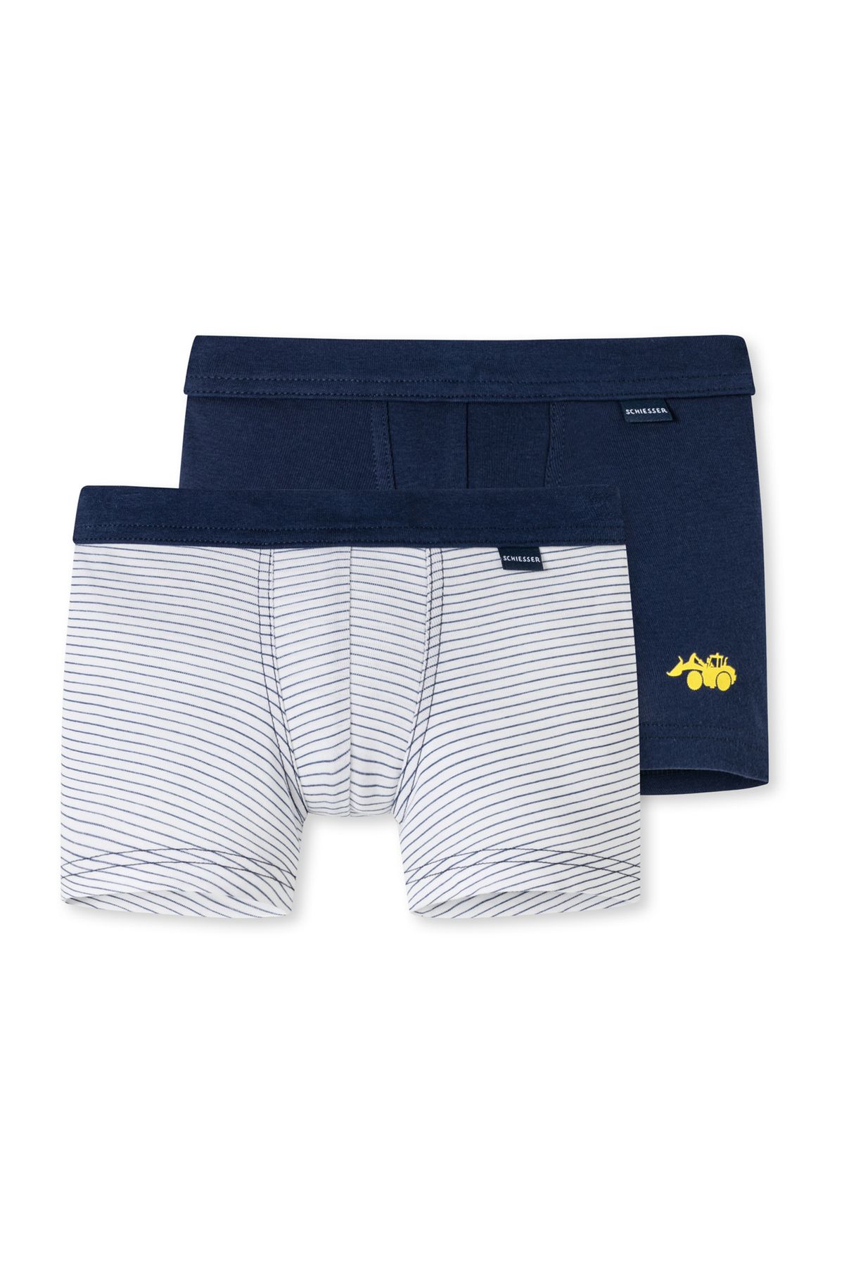 Schiesser-Retroshorts 2er-Pack Basic Kinder 1