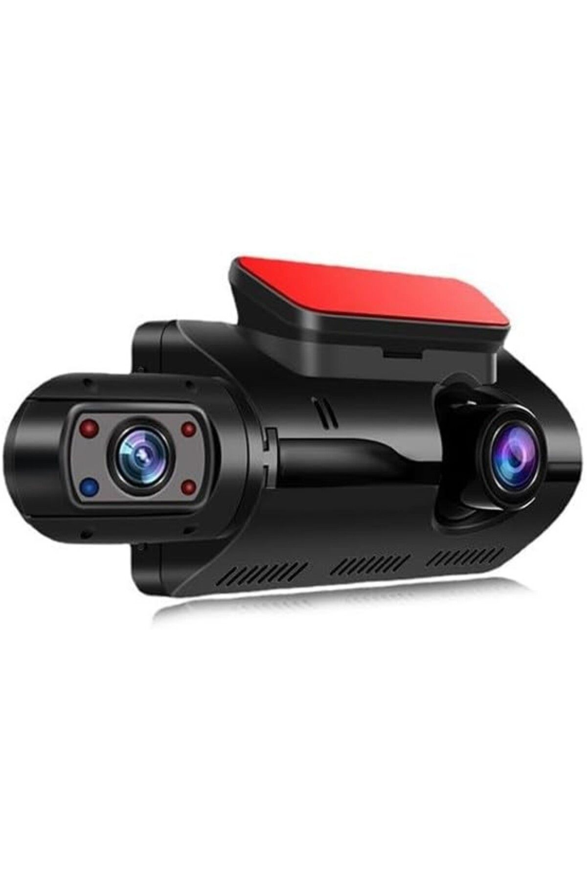 TDOO Çift HD Dashcam, WiFi ve GPS Destekli, 170° Geniş Açı, 360° Döner Kamera, Gece Görüşlü