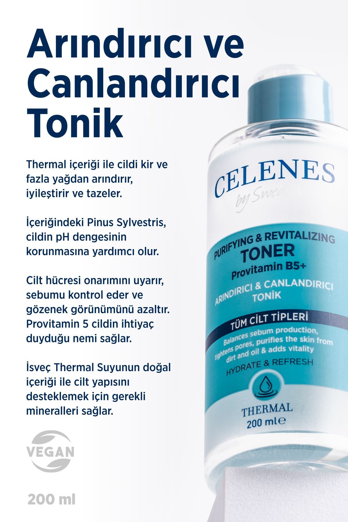 Arındırıcı Ve Canlandırıcı Thermal Tonik 200 ml — 5160184 — تصویر 2 از 6