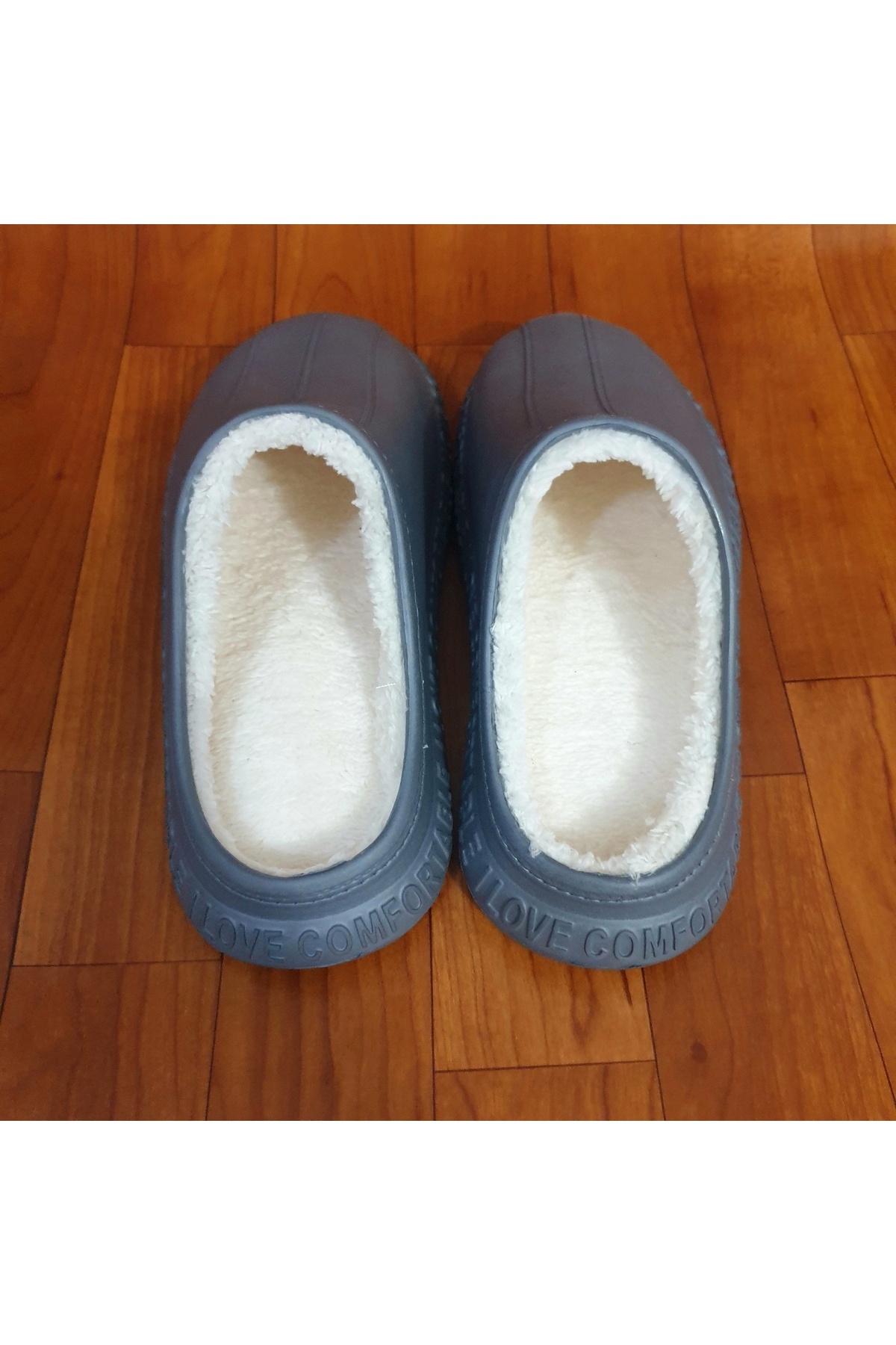 Akınal Bella-Men's Smoked Winter Slippers 4