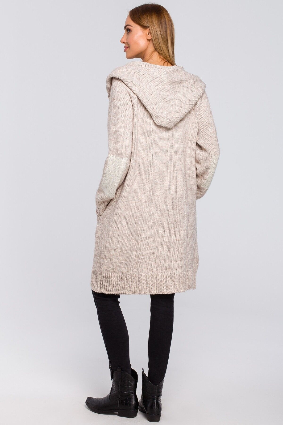 Made of Emotion-Cardigan with a hood and drawstrings 2