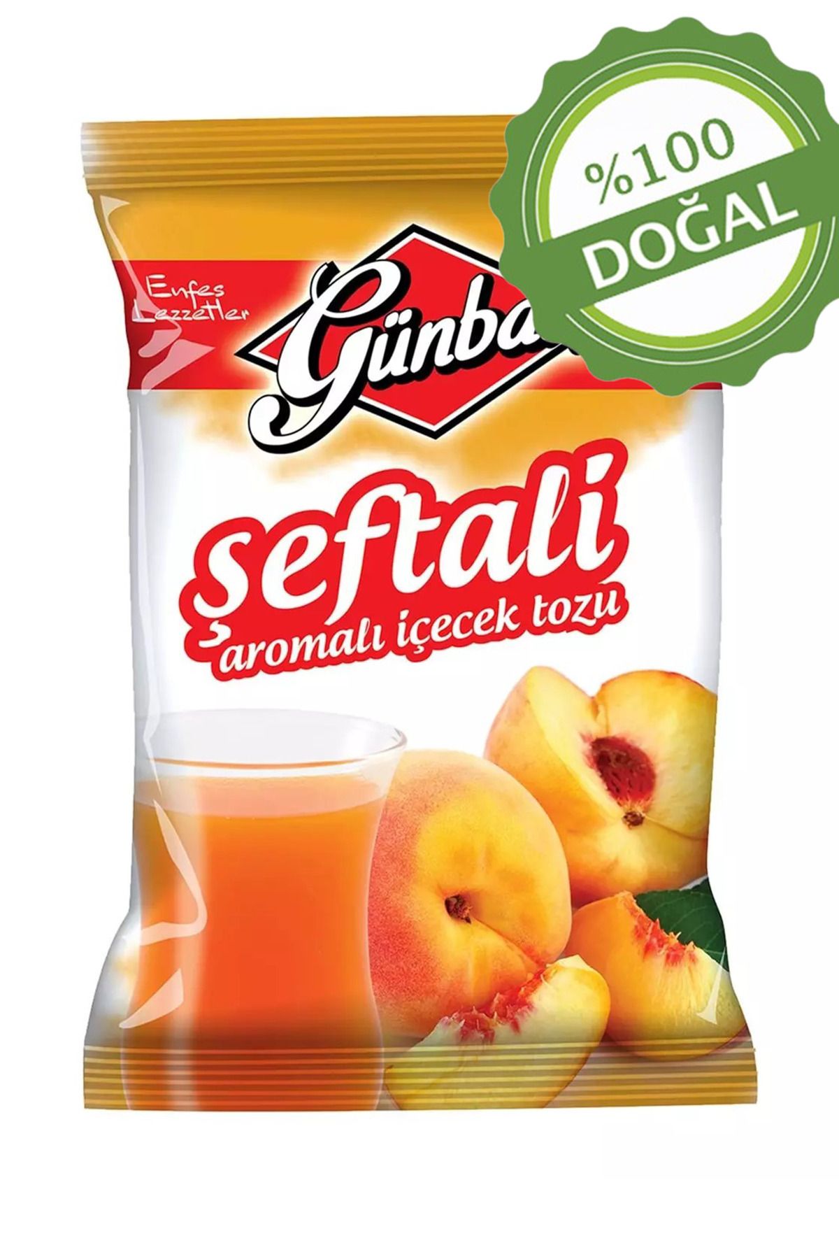 OrdoVeni Şeftali Aromalı Doğal Içecek Tozu 250 gr - Ferahlatıcı Lezzet Ve Kolay Hazırlık - Beverage Powder