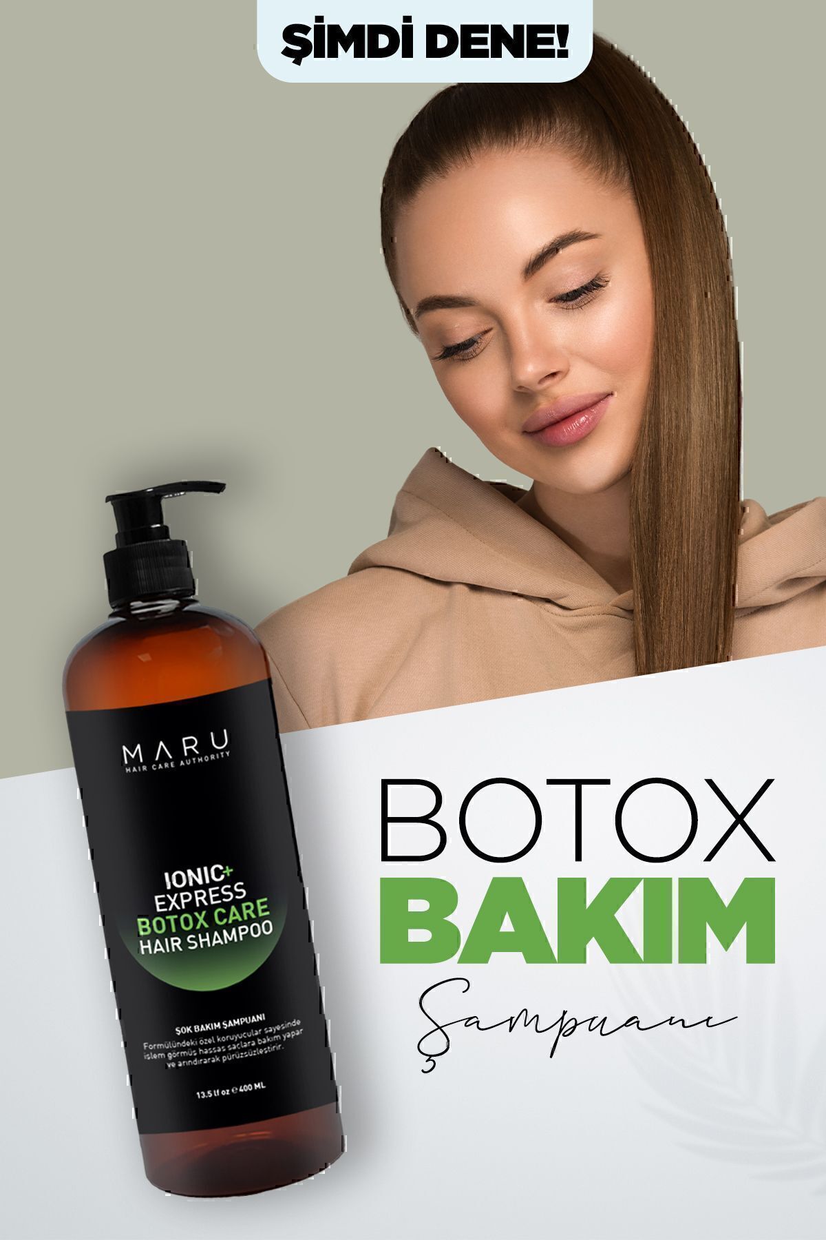 MARU-400 ml Botox Shock Care Shampoo - For Sensitive and Processed Hair 2