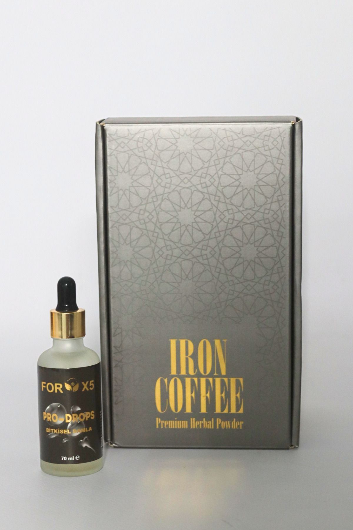 IRON COFFEE & PRO-DROPS DAMLA