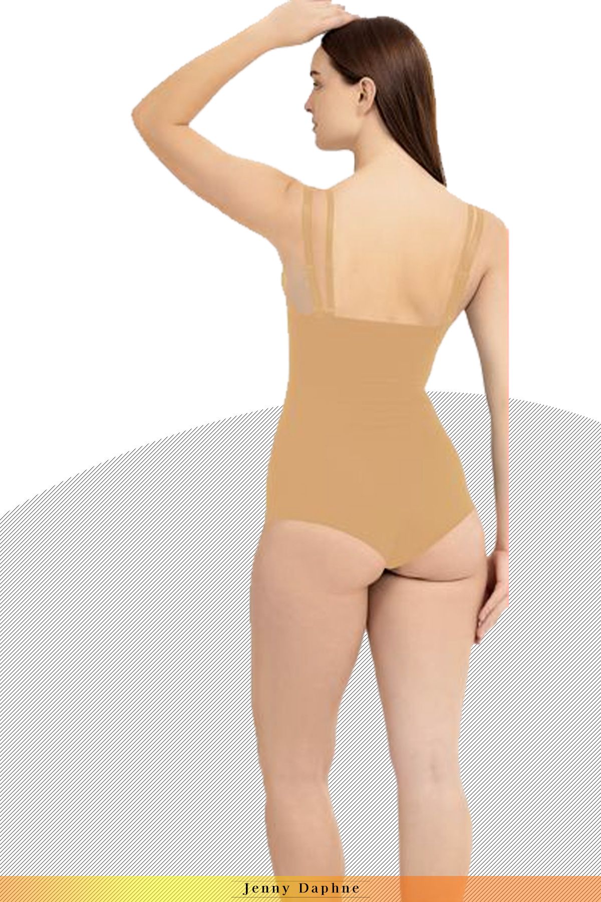 Jenny Daphne-Underbust Bady Corset with Non-Marking Snaps on Our Laser Cutting - 8005 2