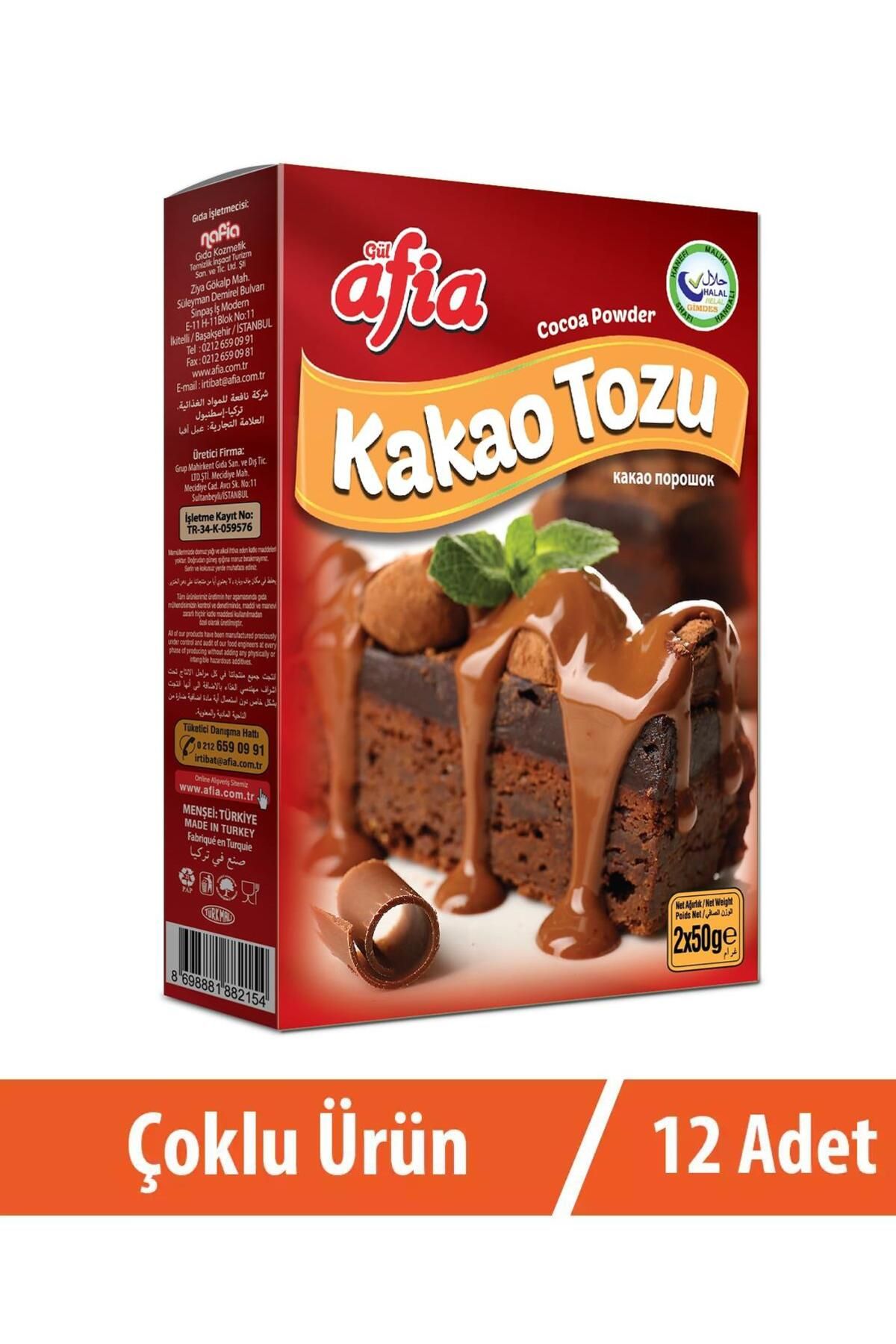 Afia Kakao Tozu 12x100 gr