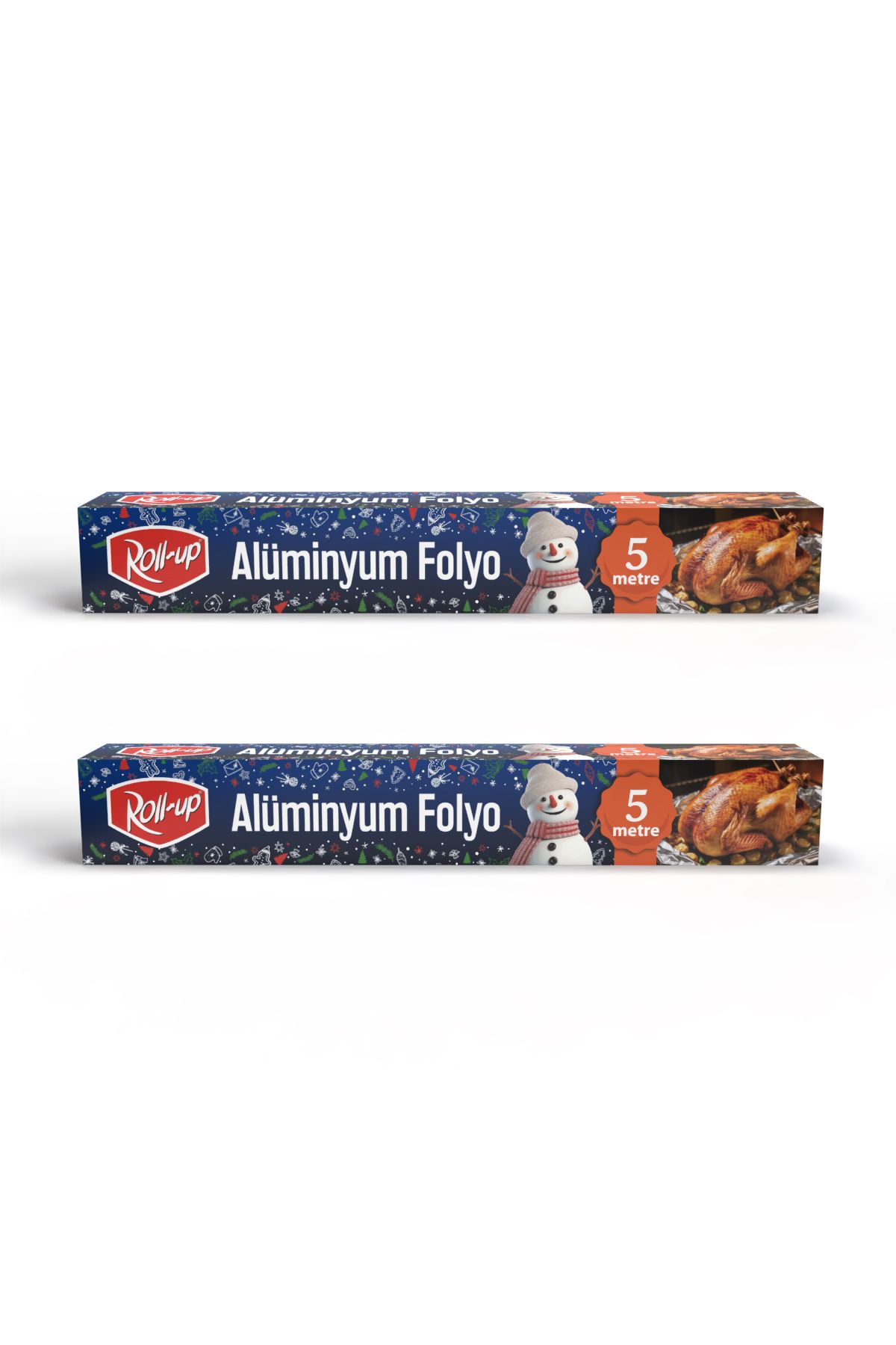 Roll-Up Kış Temalı Alüminyum Folyo 30cm x 5m 10mic 2 Adet