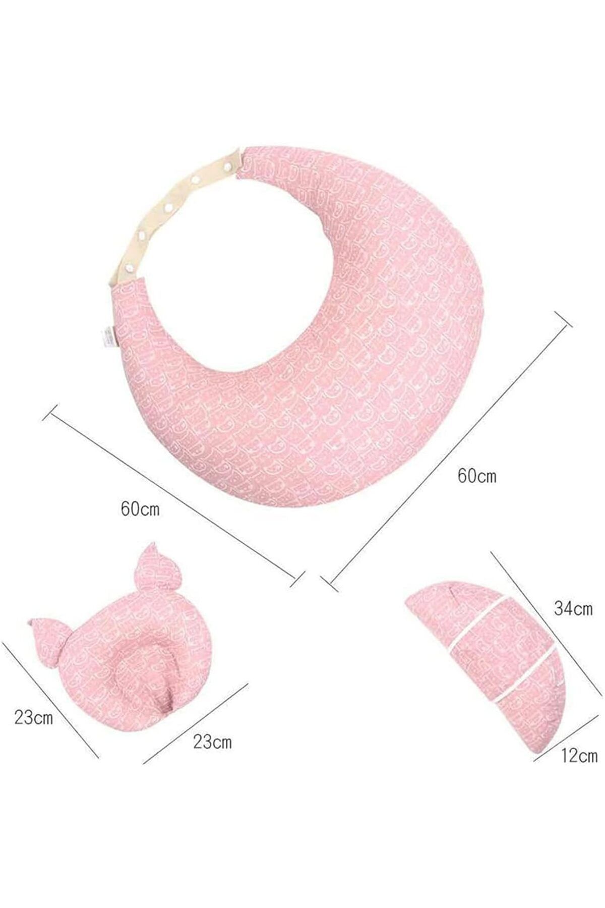 Arabest-Nursing Pillow for Breastfeeding, Baby Support Feeding Pillow for More Support 2