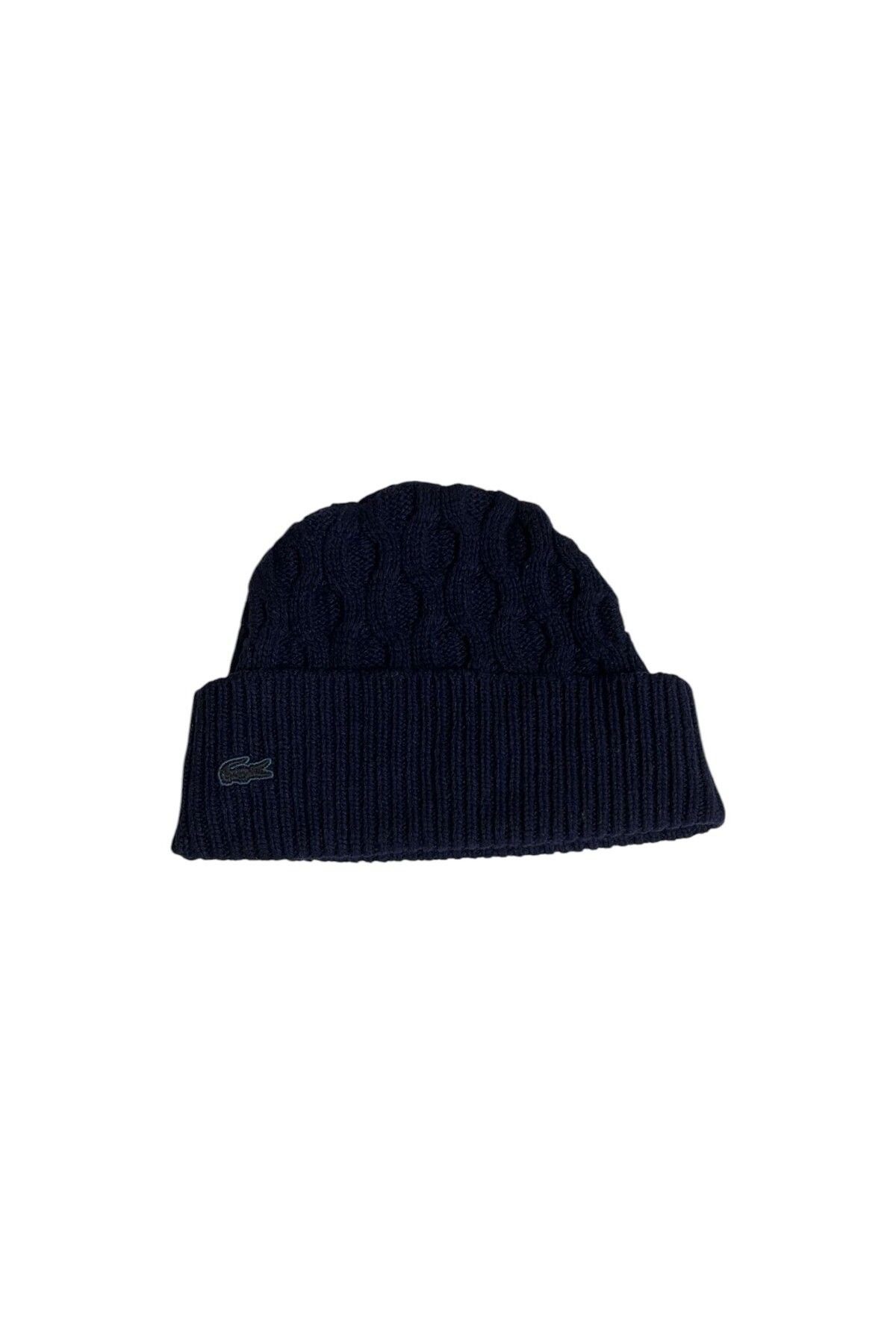 Lacoste-Unisex Navy Blue Beret 1