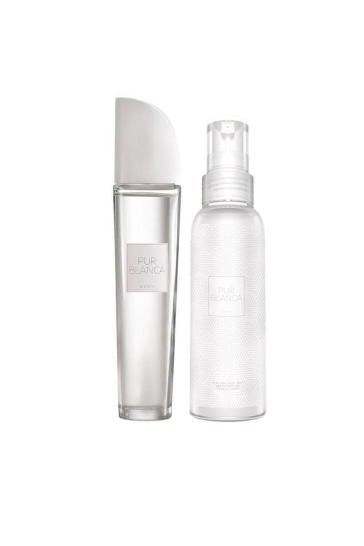 AVON Pur Blanca Kadın Parfüm 50 ml Ve Vücut Spreyi 100 Ml. Ikili Set