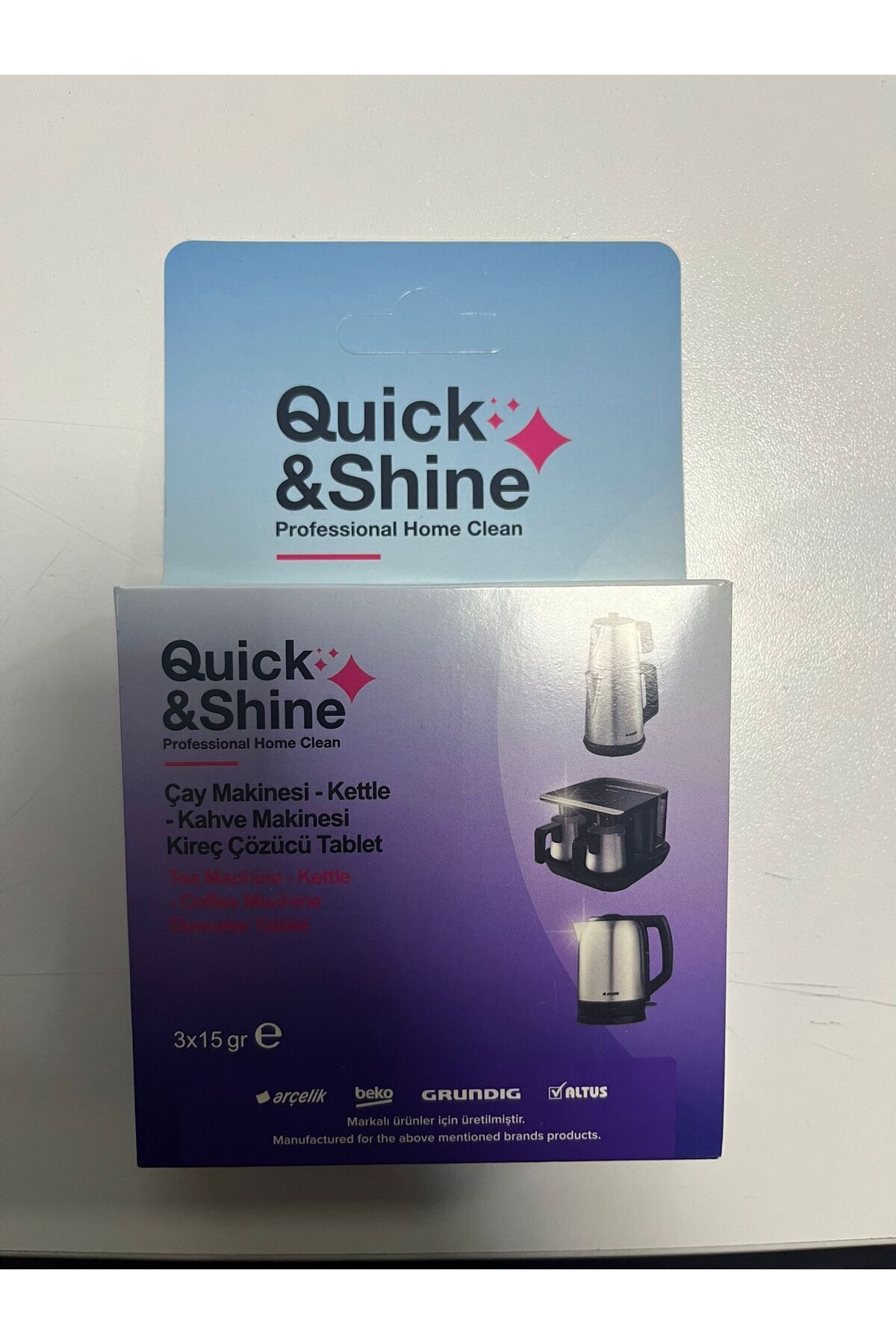 Quick&Shine KİREÇ ÇÖZÜCÜ TABLET