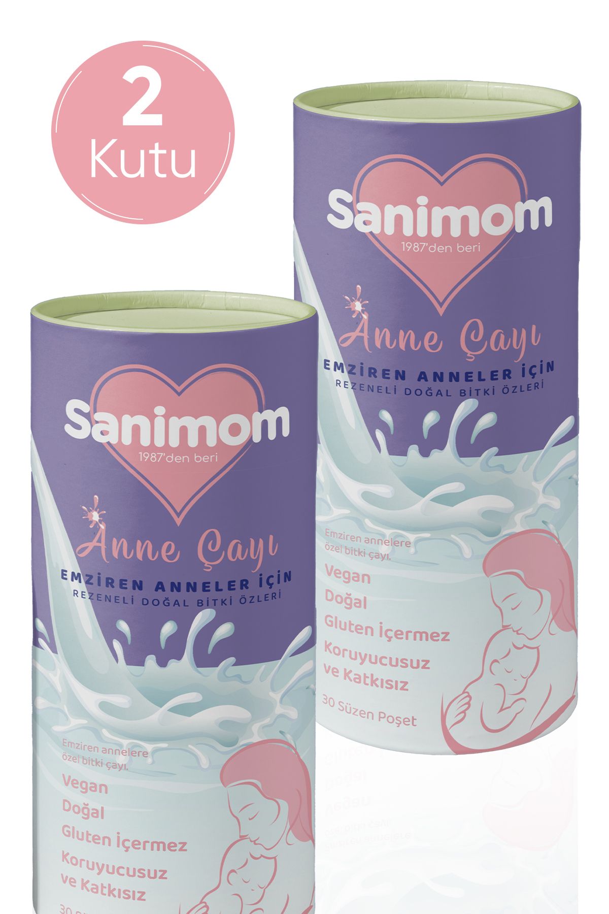 SANİMOM Sanimom Anne Sütü Arttırıcı Çay 2 Kutu