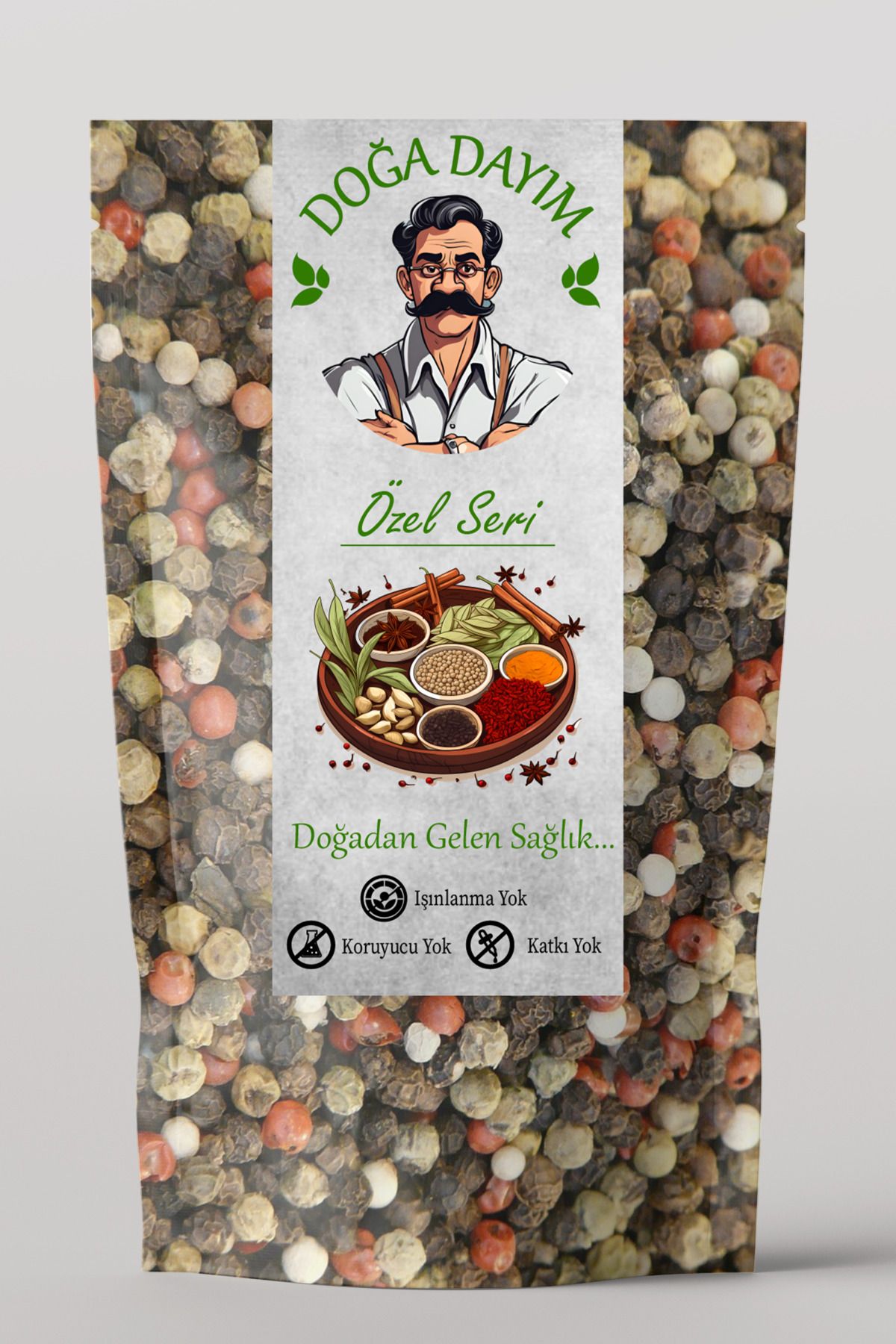 Doğa Dayım 100 Gr Renkli Karabiber 4 Renkli ( 1. Kalite - Özel Seri )