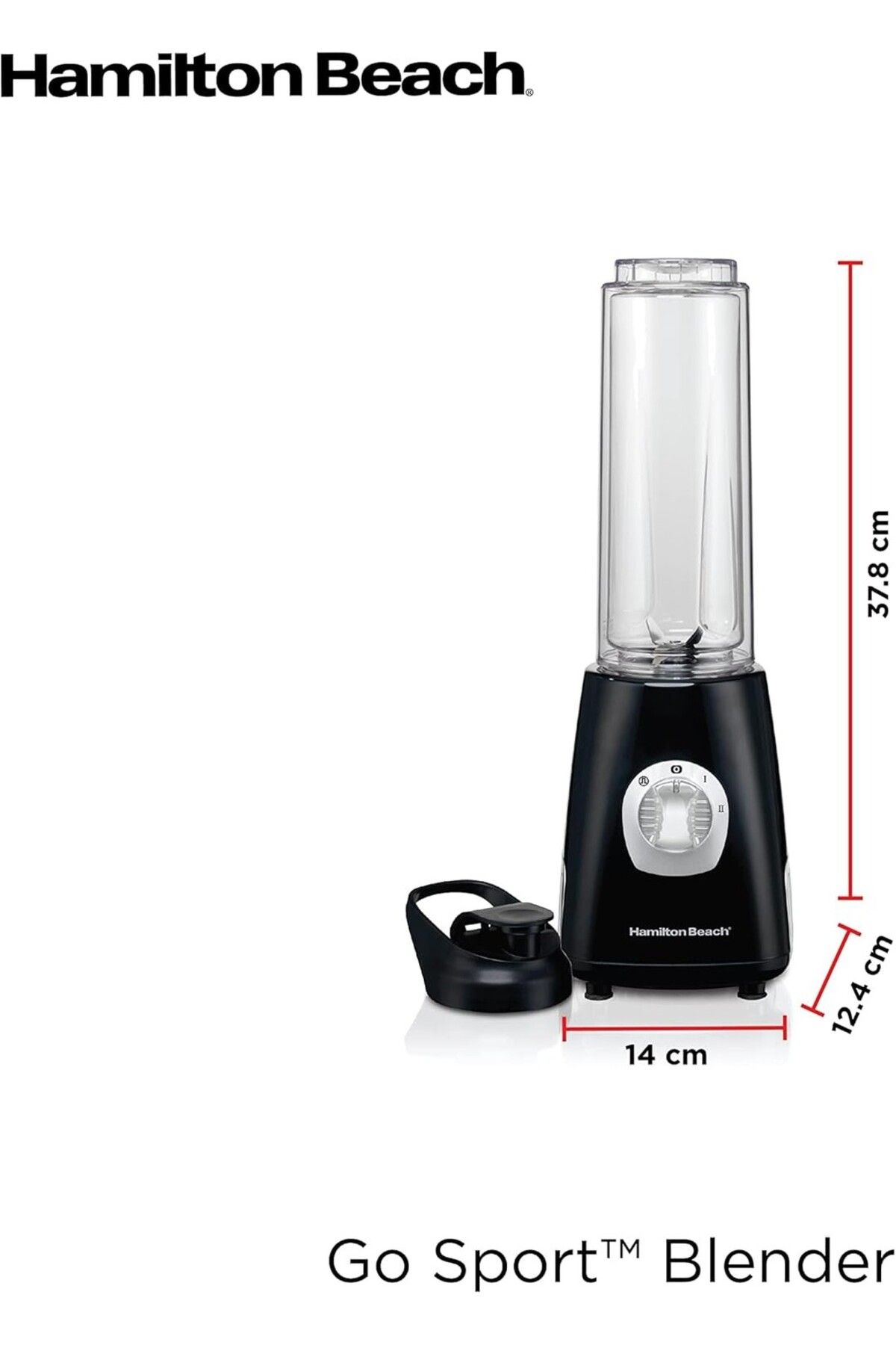 Hamilton Beach-Blender & Blender Set - Black - 200–500 Watts 2