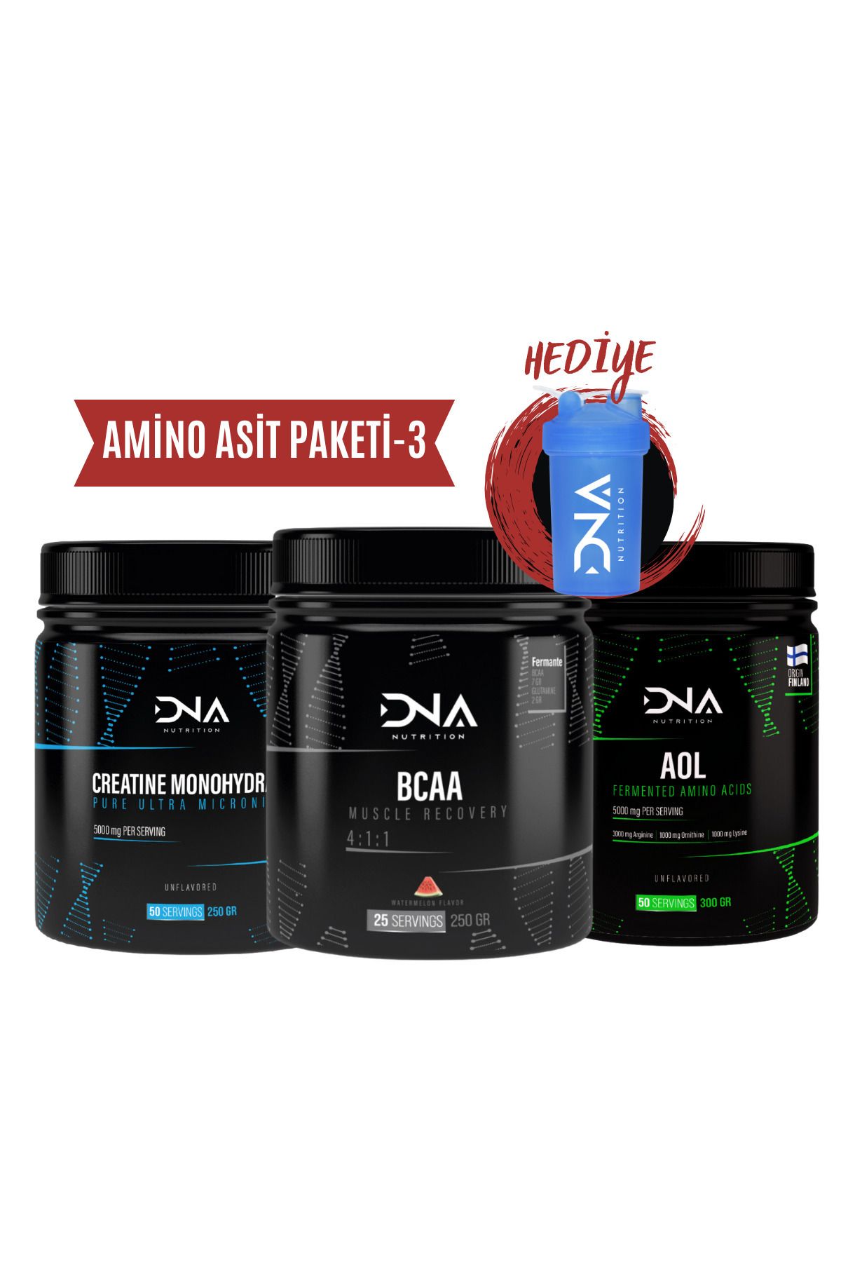 Dna Nutrition Amino Asit Paketi-3