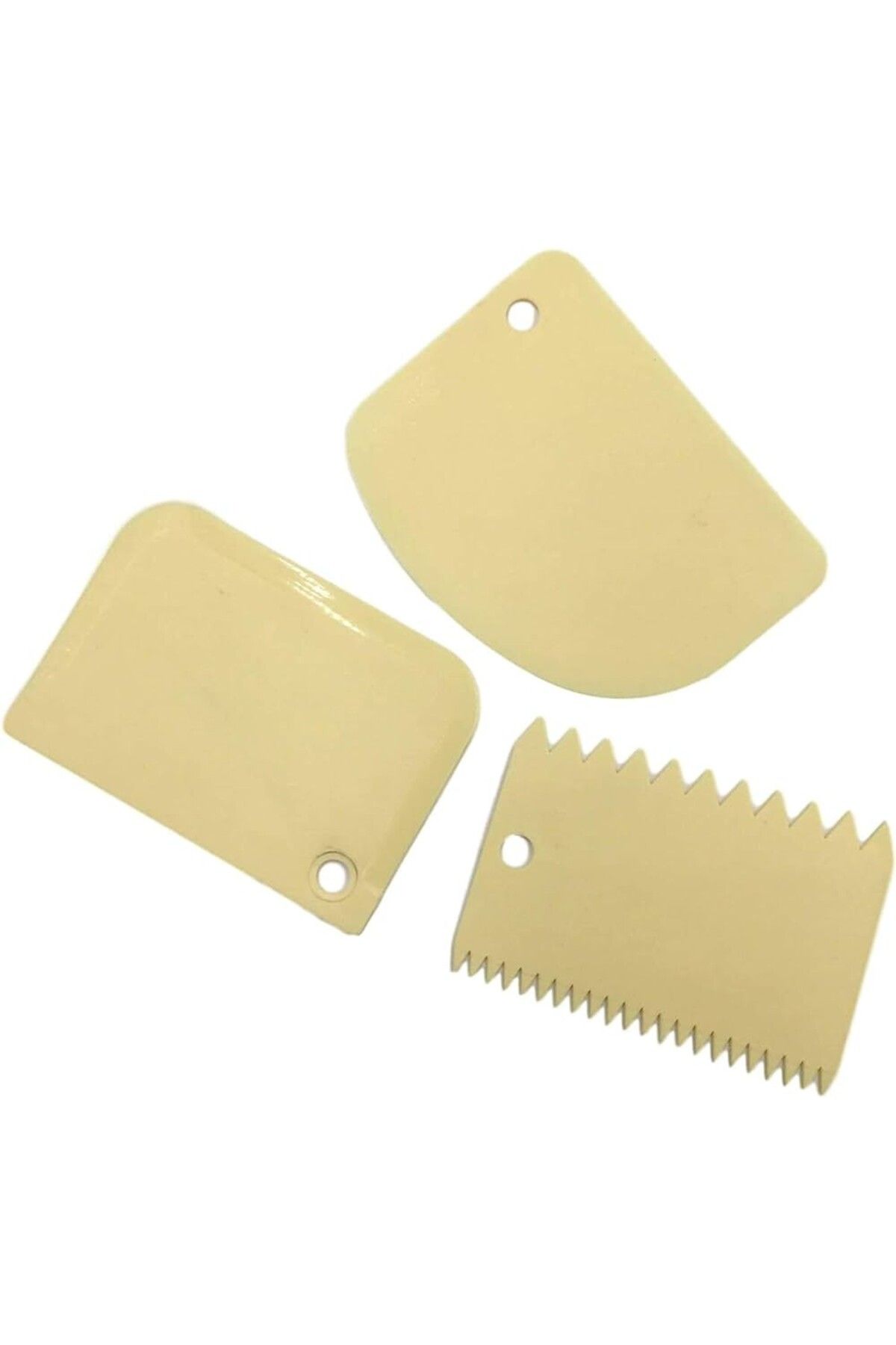 MARKAPIA HOME-Dough Cutter Scraper Shaper Set of 3 1