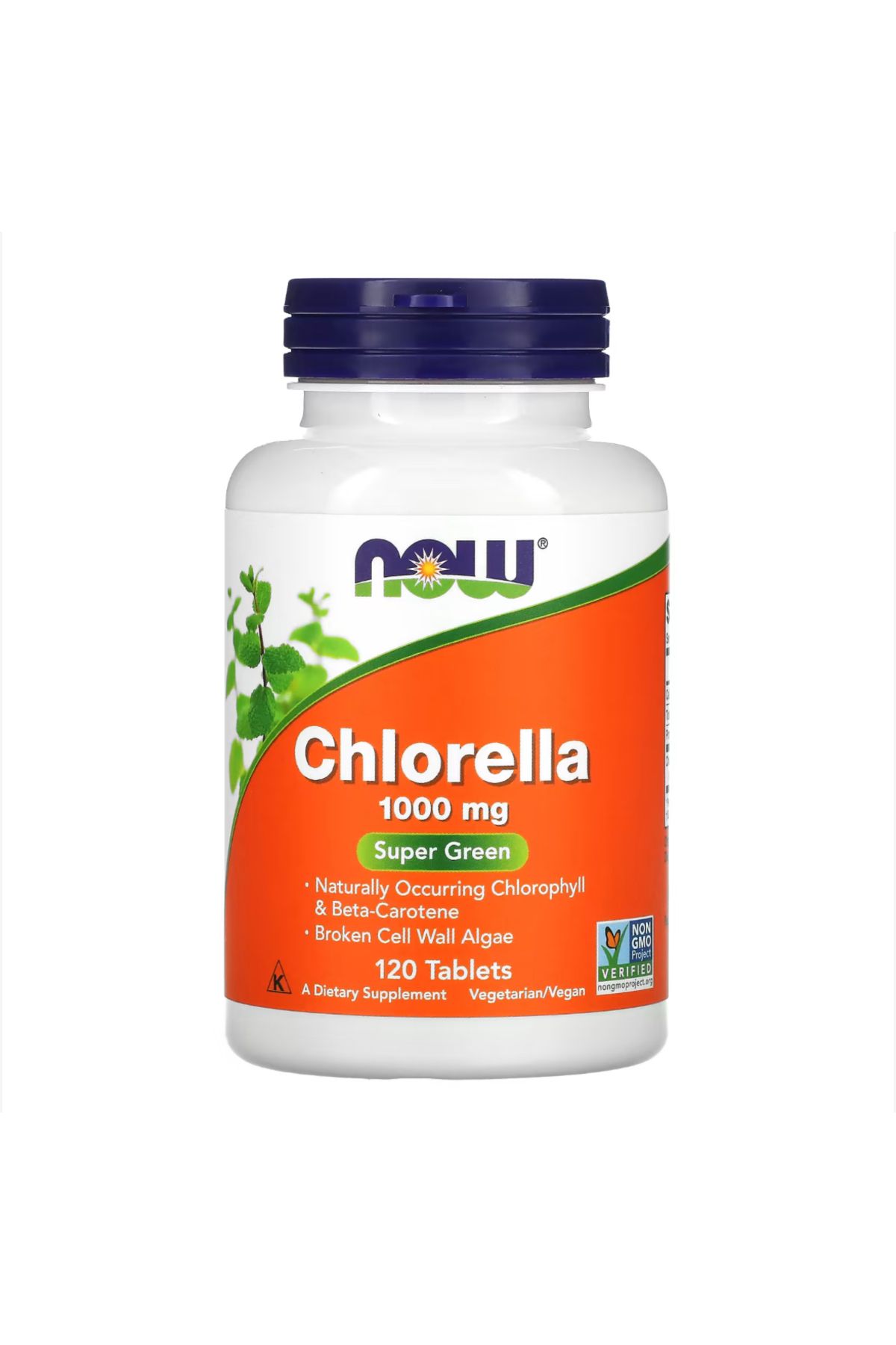 Now Foods Chlorella 1000 mg 120 Tablets vr8