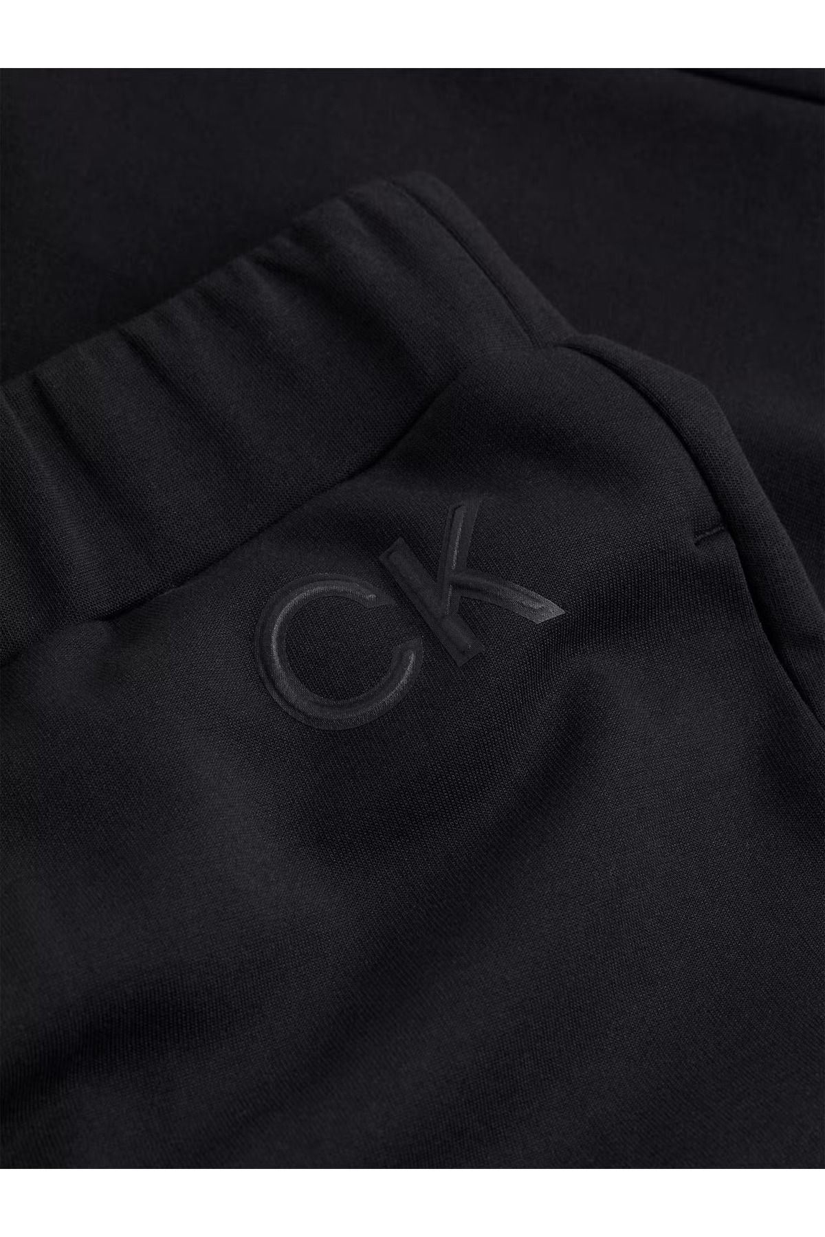 Calvin Klein-High Waist Black Slim Fit Sweatpants - K20K 207945 -Beh 4