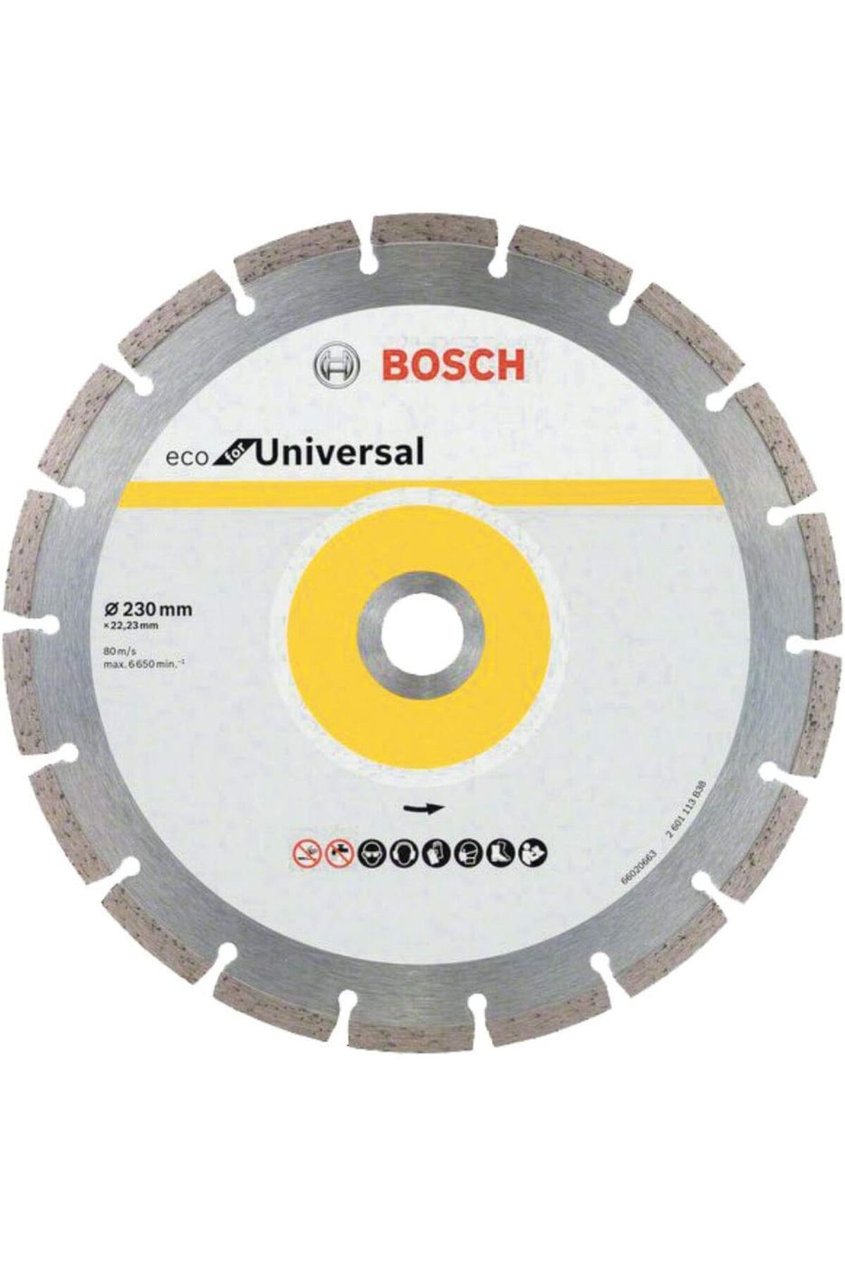 STOREMAX svticaret EKONOMİK ELMAS BIÇAK 230 MM 10 LU SEGMANLI ECO FOR UNİVERSAL - 2608615044 mhm 1053513