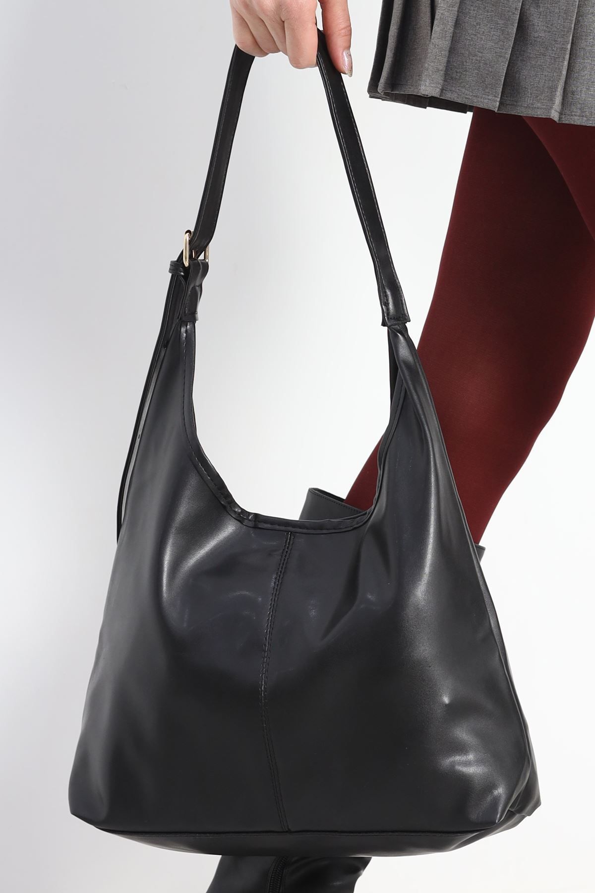 weywot-Handbag - Black - Plain 2