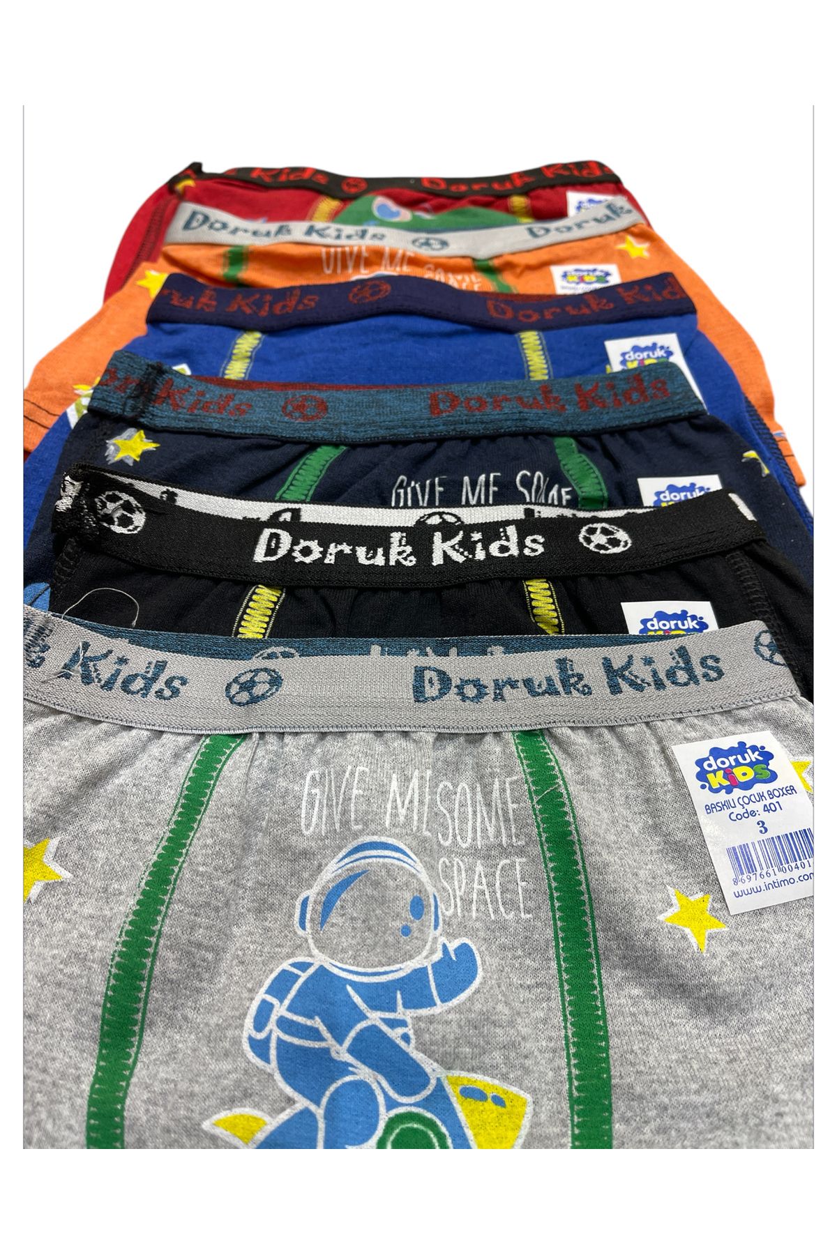 Velura-Boys - Pack of 12 Colorful Boxers, Economical Quality and Convenient 2