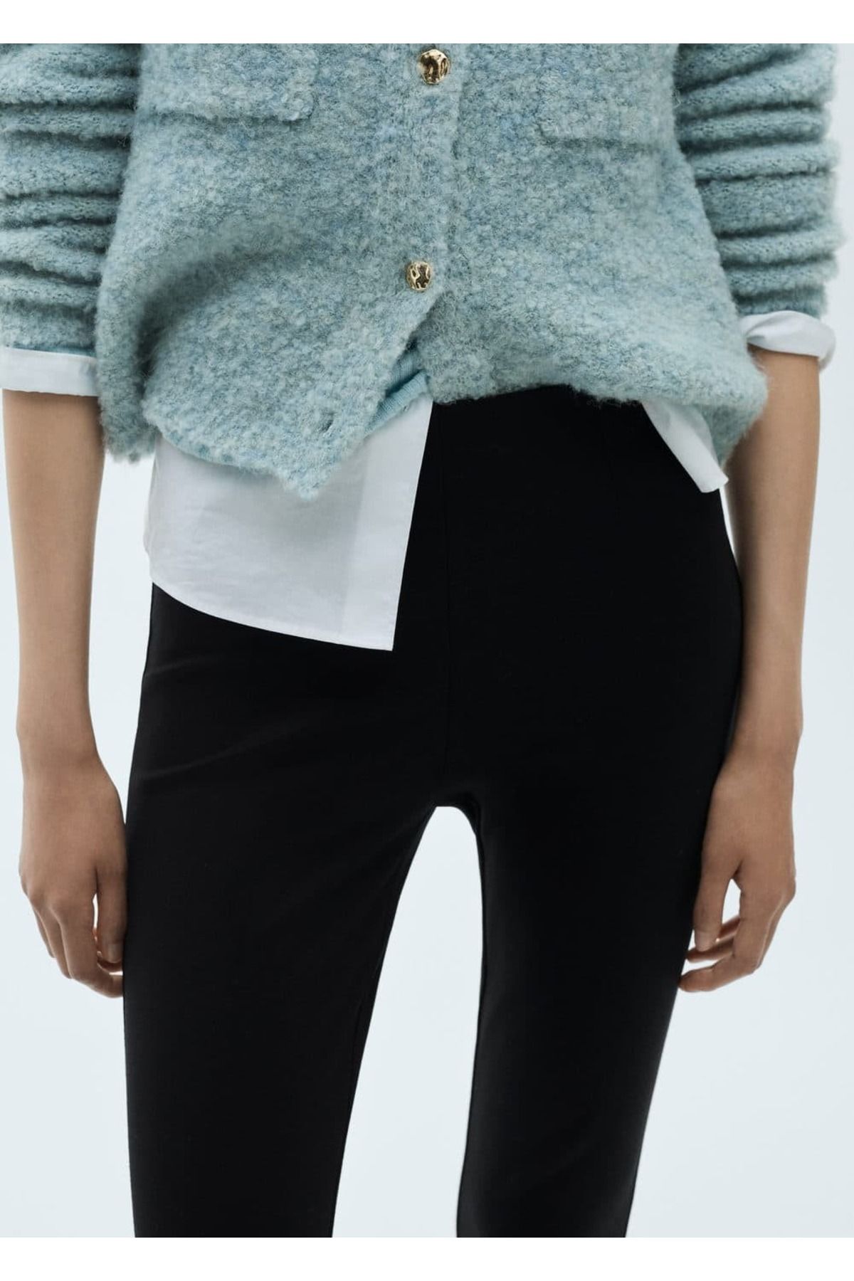 MANGO Woman-Skinny Leggings 5