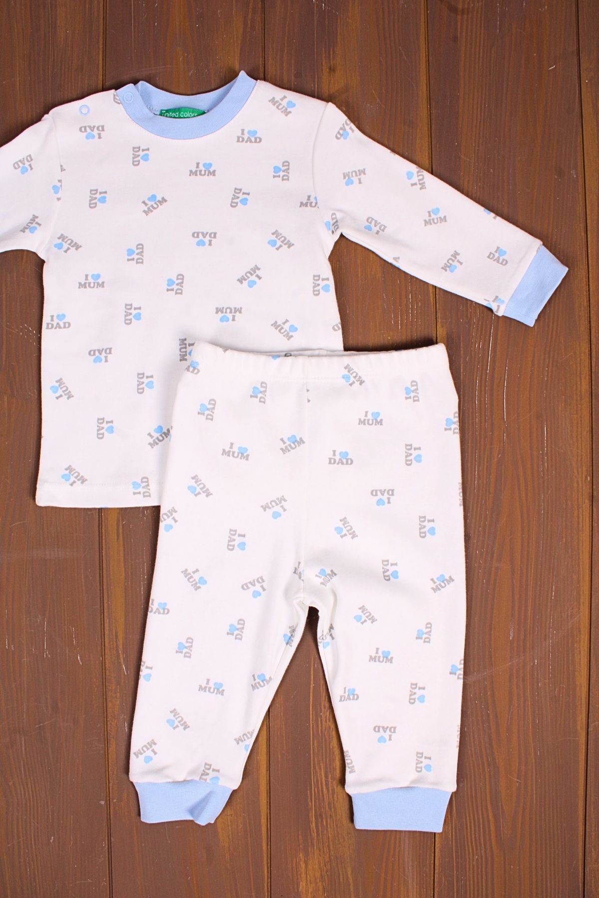 Babydonat-Dad Written Baby Boy Tracksuit 100% Cotton 3