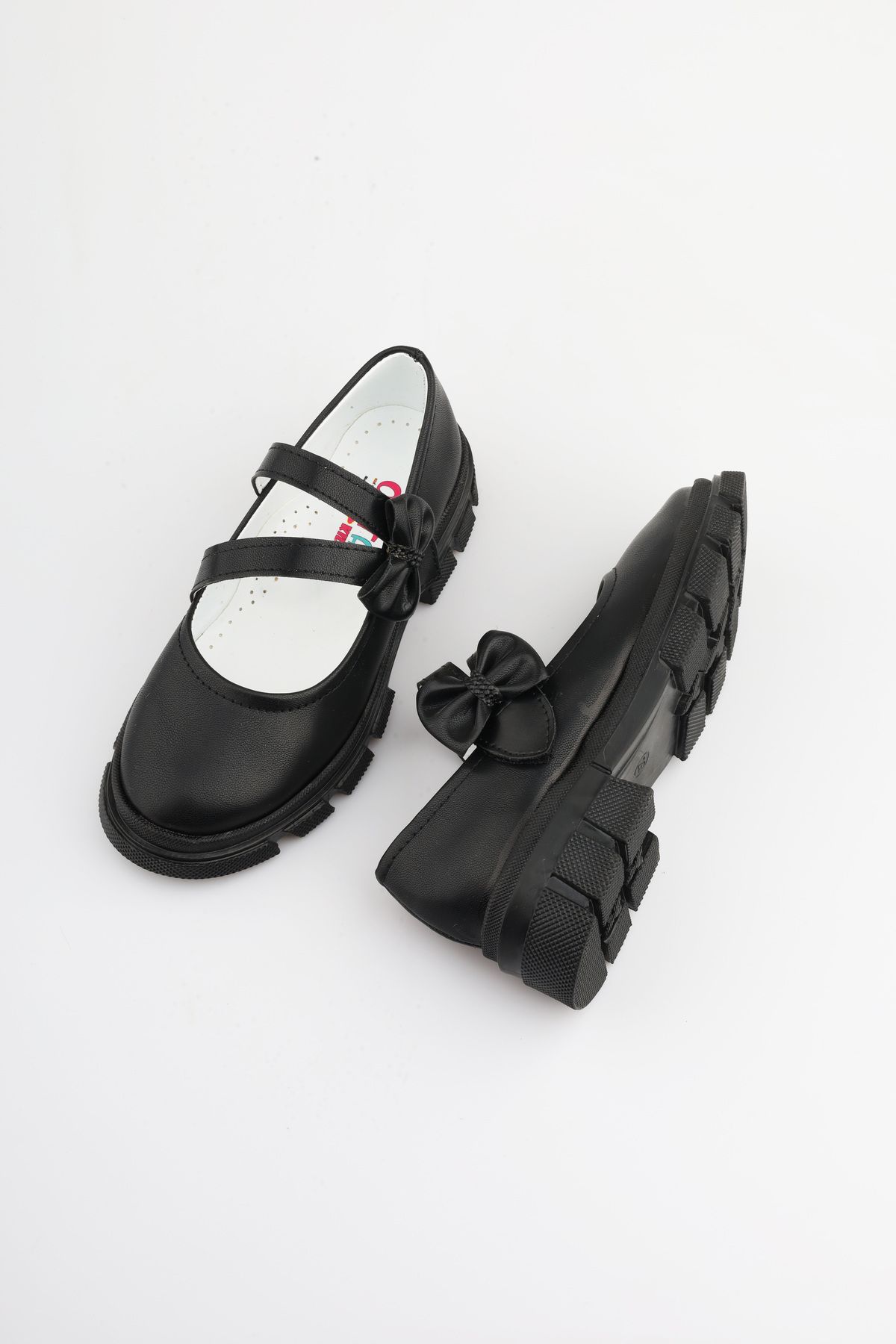 MoonGlow-Female Child Flats Black Female Child Flats Female Child School Shoes Female Child Shoes New Season 6