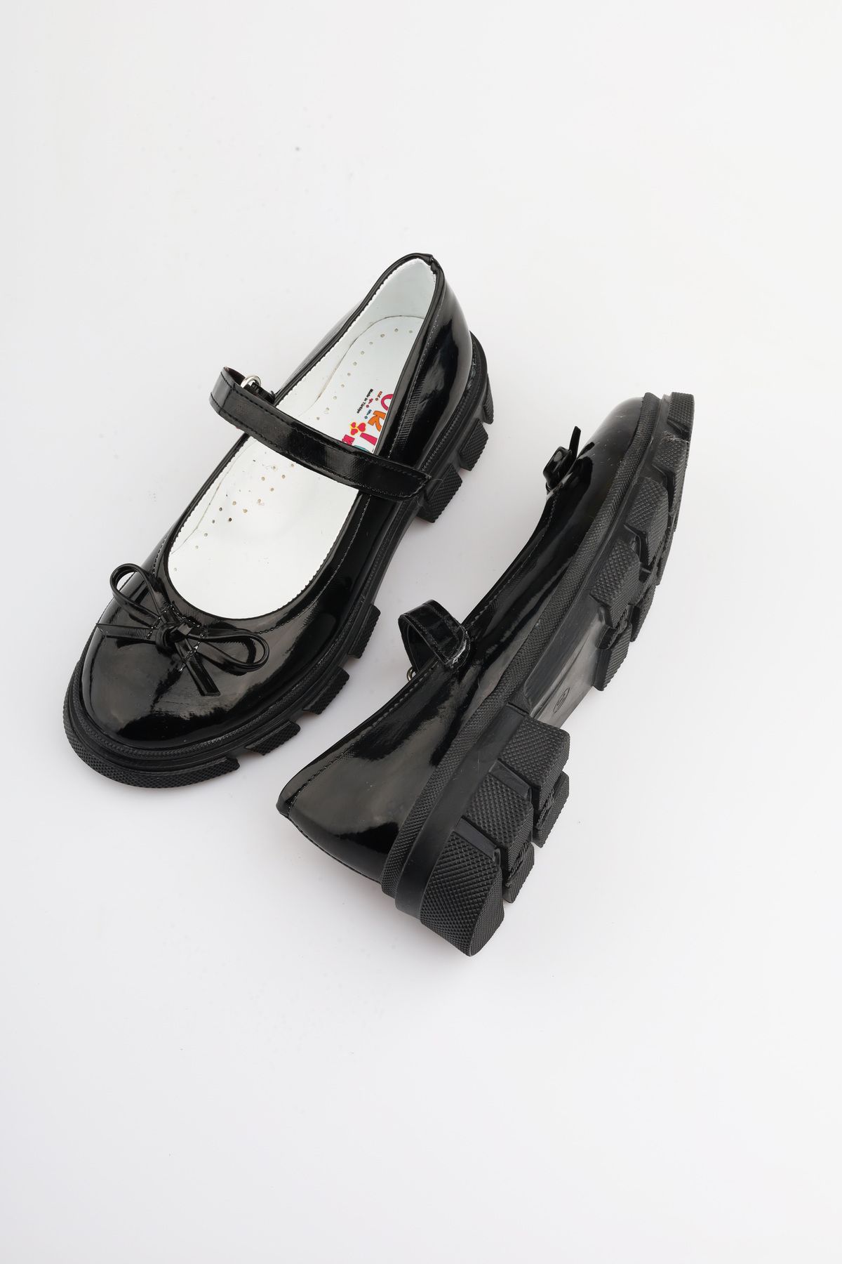 MoonGlow-Female Child Flats Black Female Child Flats Female Child School Shoes Female Child Shoes New Season 6