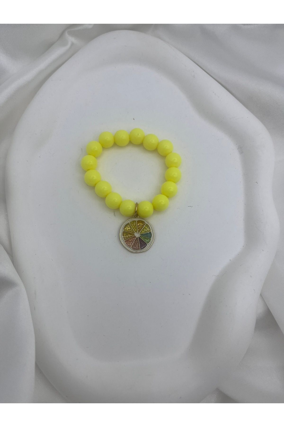 Yıldız Accessory-Bracelet - Yellow - Bead 1