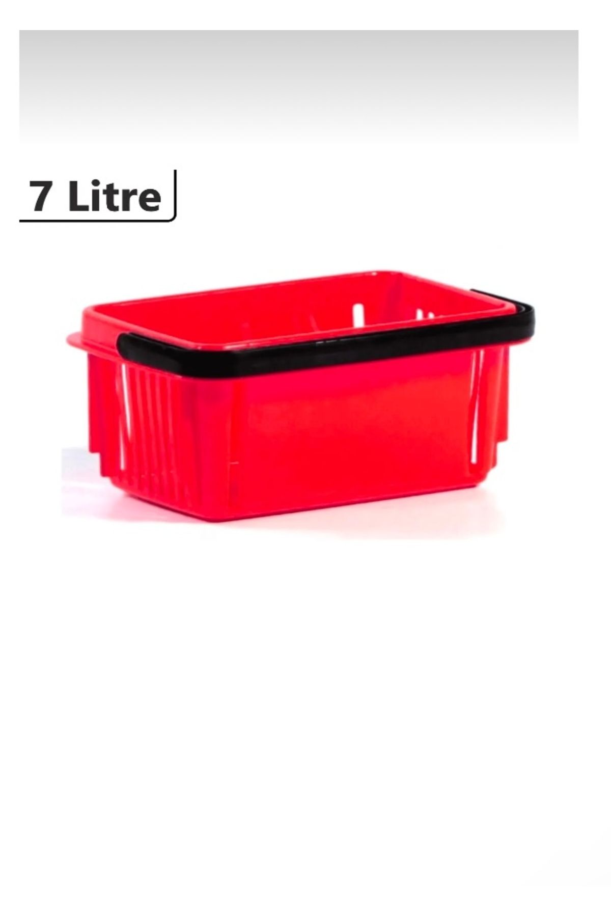 SAMİLA ACCESSORY-Basket - Red - Plastic 1