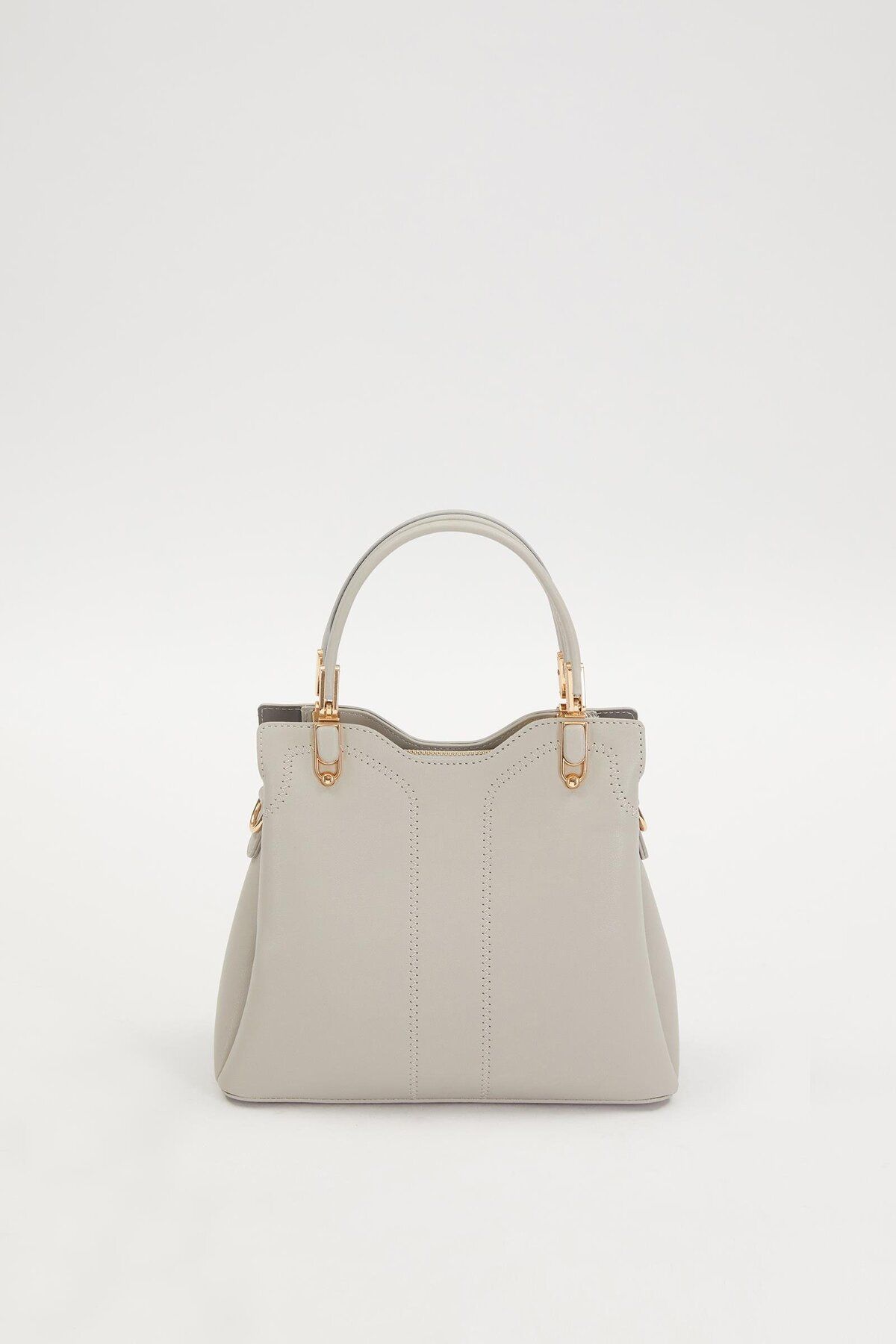 Levidor-Handbag - Gray - Plain 5