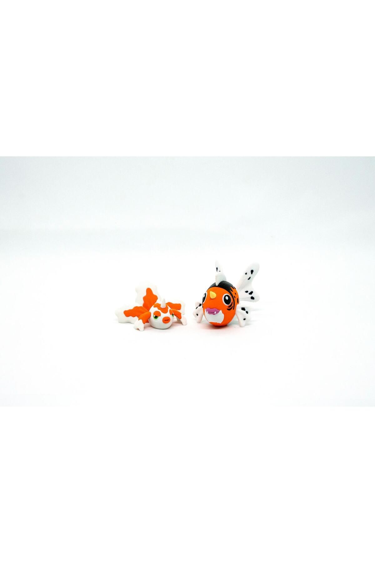 BloomLab-Goldeen - Seaking Pokemon 3D Model Evolution Whole Set of 2 1