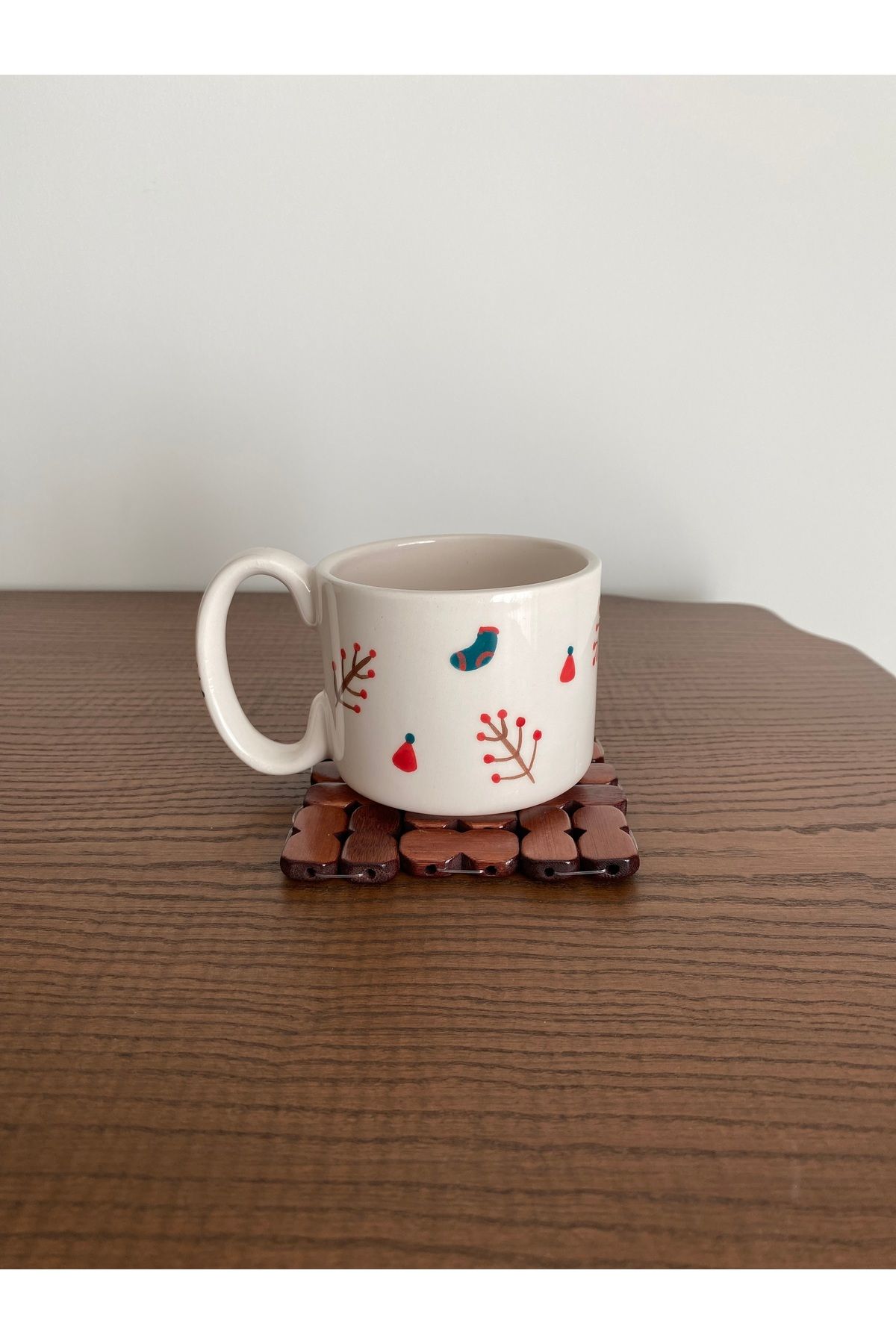 FaBü Sanat Atölyesi-Mug - Red - Ceramic 1