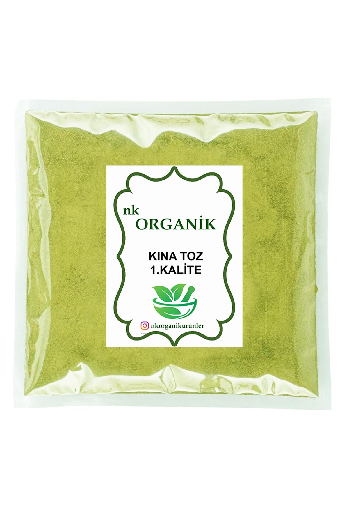 nk organik Kına Toz 1. Kalite 1kg