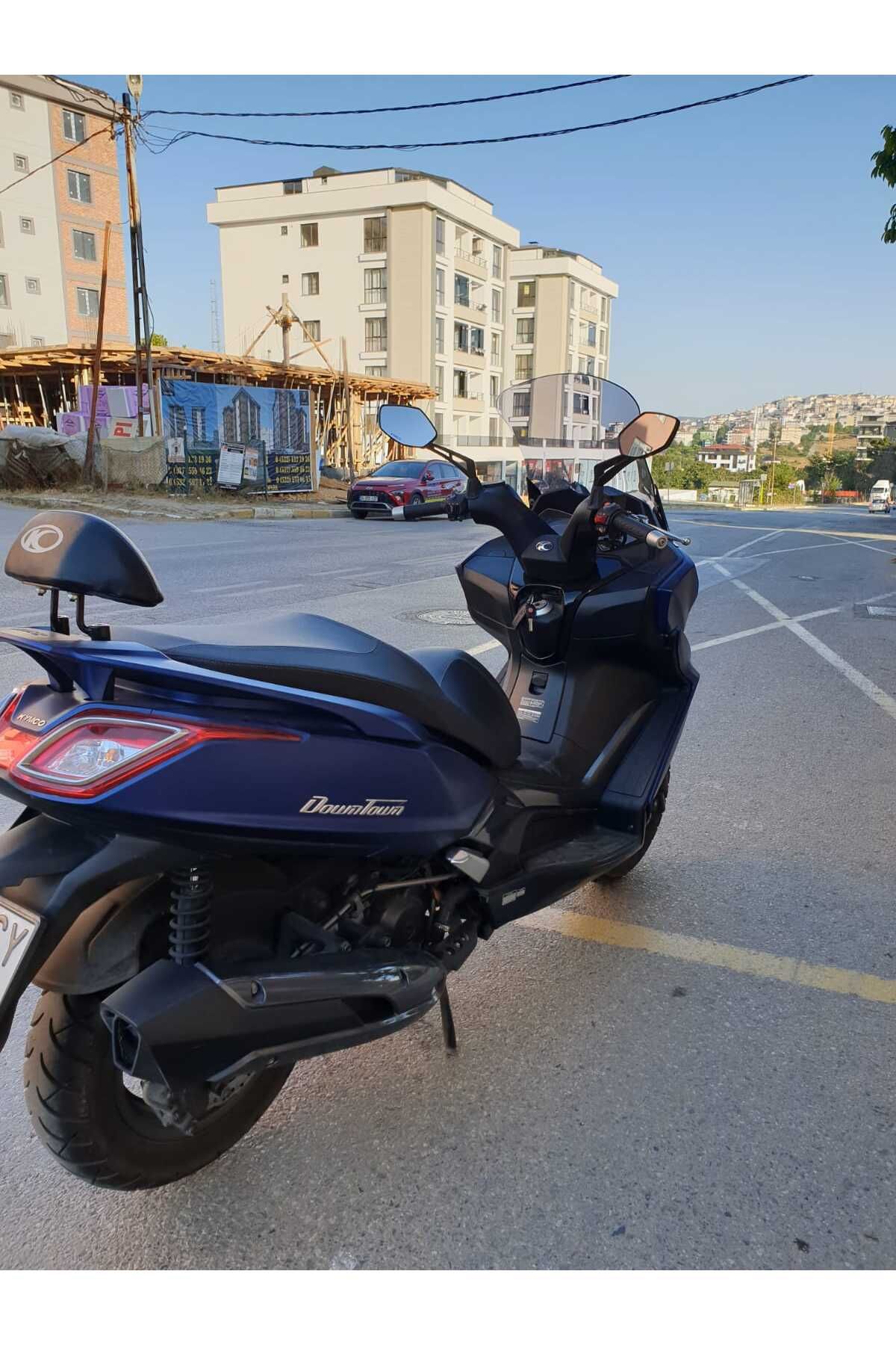 Kymco Downtown 250i Siperlik Ön Cam 2016 2025 Model 78cm Füme Renkli 4mm UZUN CAM