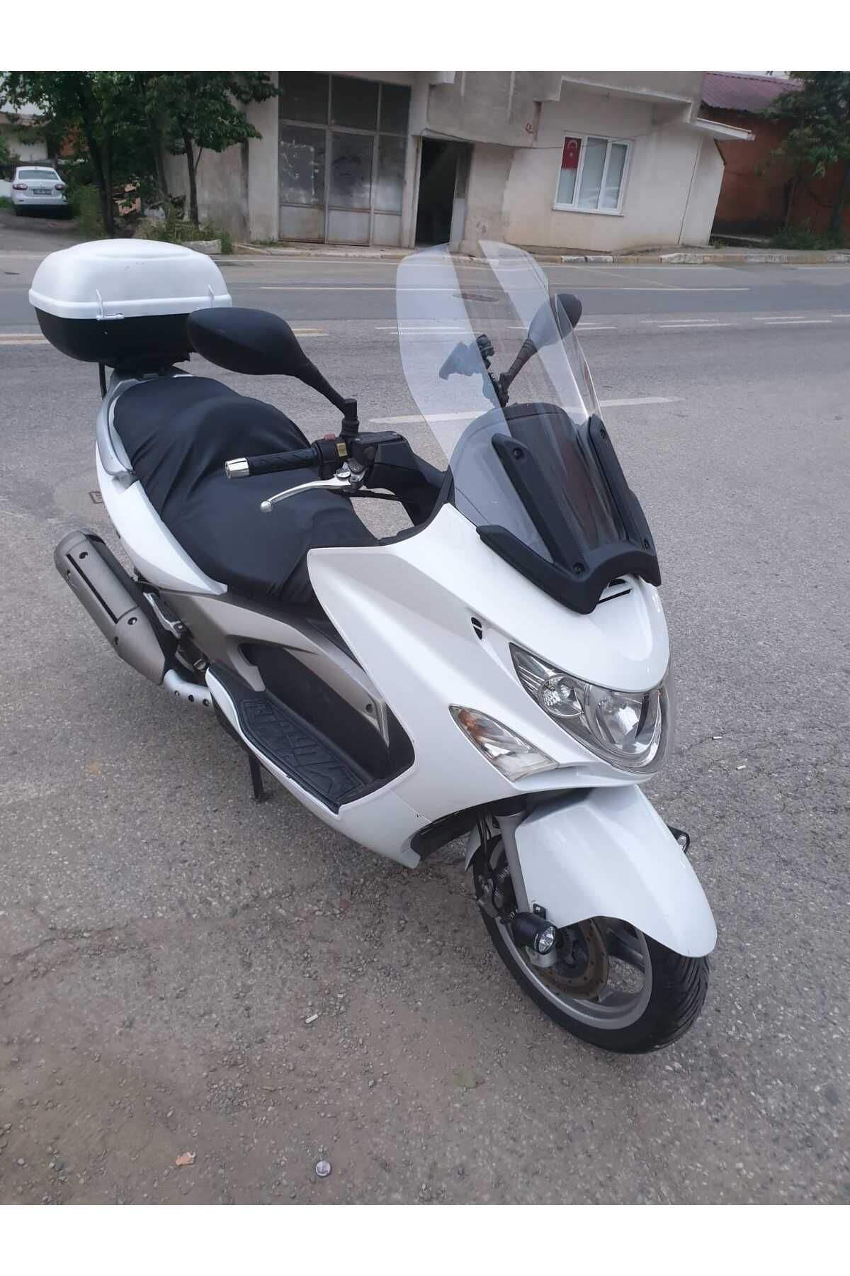Kymco Xciting 250 500 İ Siperlik Ön Cam 2008 2012 Model 62cm Şeffaf Renkli 4mm