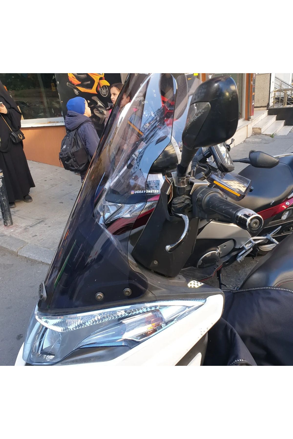 Kymco G Dink 150 250i Siperlik Ön Cam 2013 Model 66cm Füme Renkli 4mm