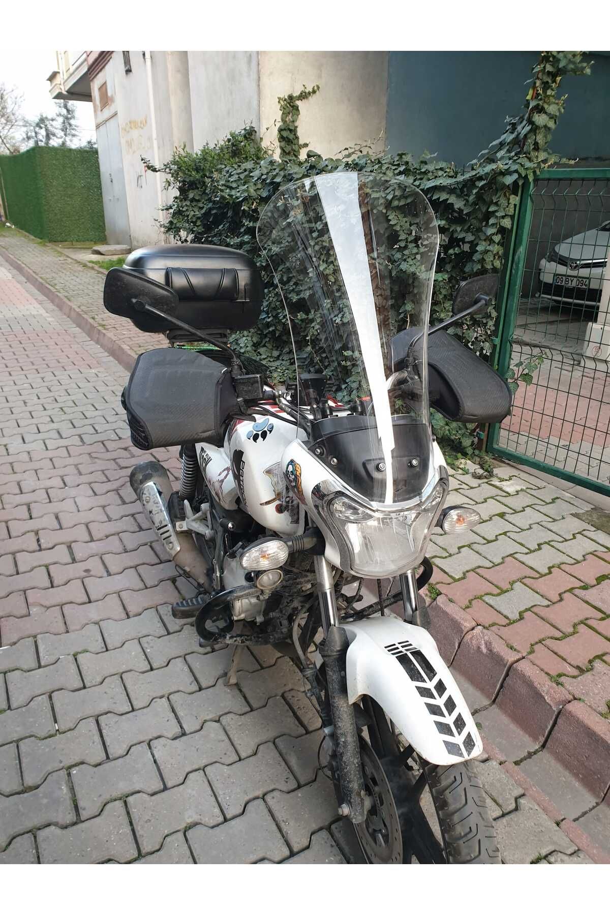Bajaj V15 Siperlik Ön Cam 2017 2018 Model 57cm Şeffaf Renkli 4mm