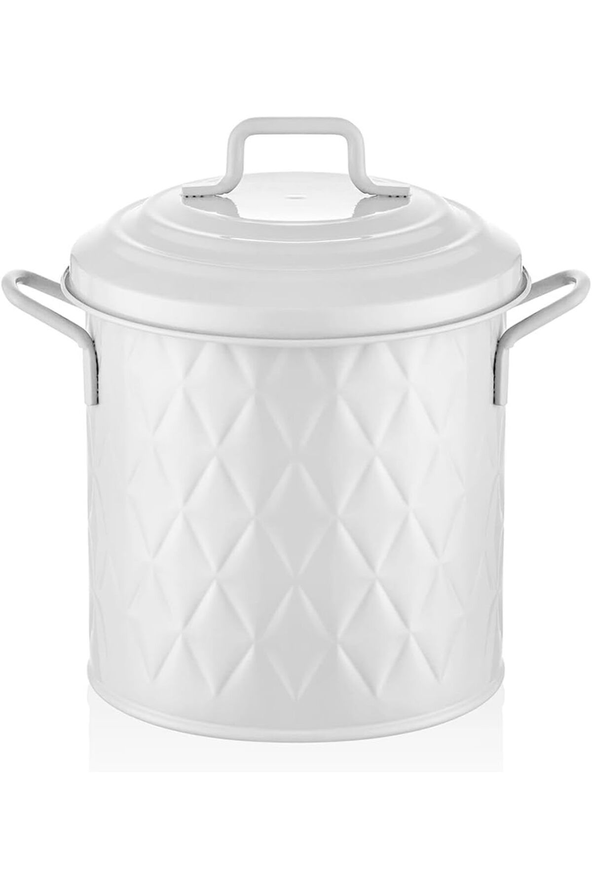 STOREMAX lbstorex Mia Prizma Çöp Kovası Tezgah Beyaz 4 Lt Newdsng 1116818