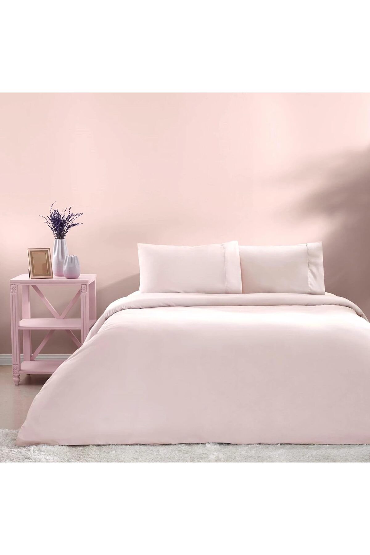STOREMAX-مجموعة غطاء لحاف أساسي من القطن Rf من mrtShop متجر مسحوق مزدوج 529847 1