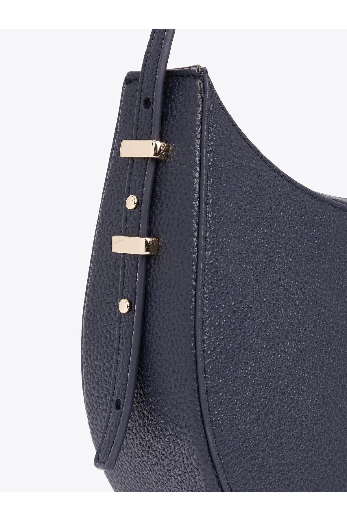 Tommy Hilfiger-Adjustable Shoulder Bag with Navy Patterned Brand Logo - Aw0Aw16899-Dw6 5