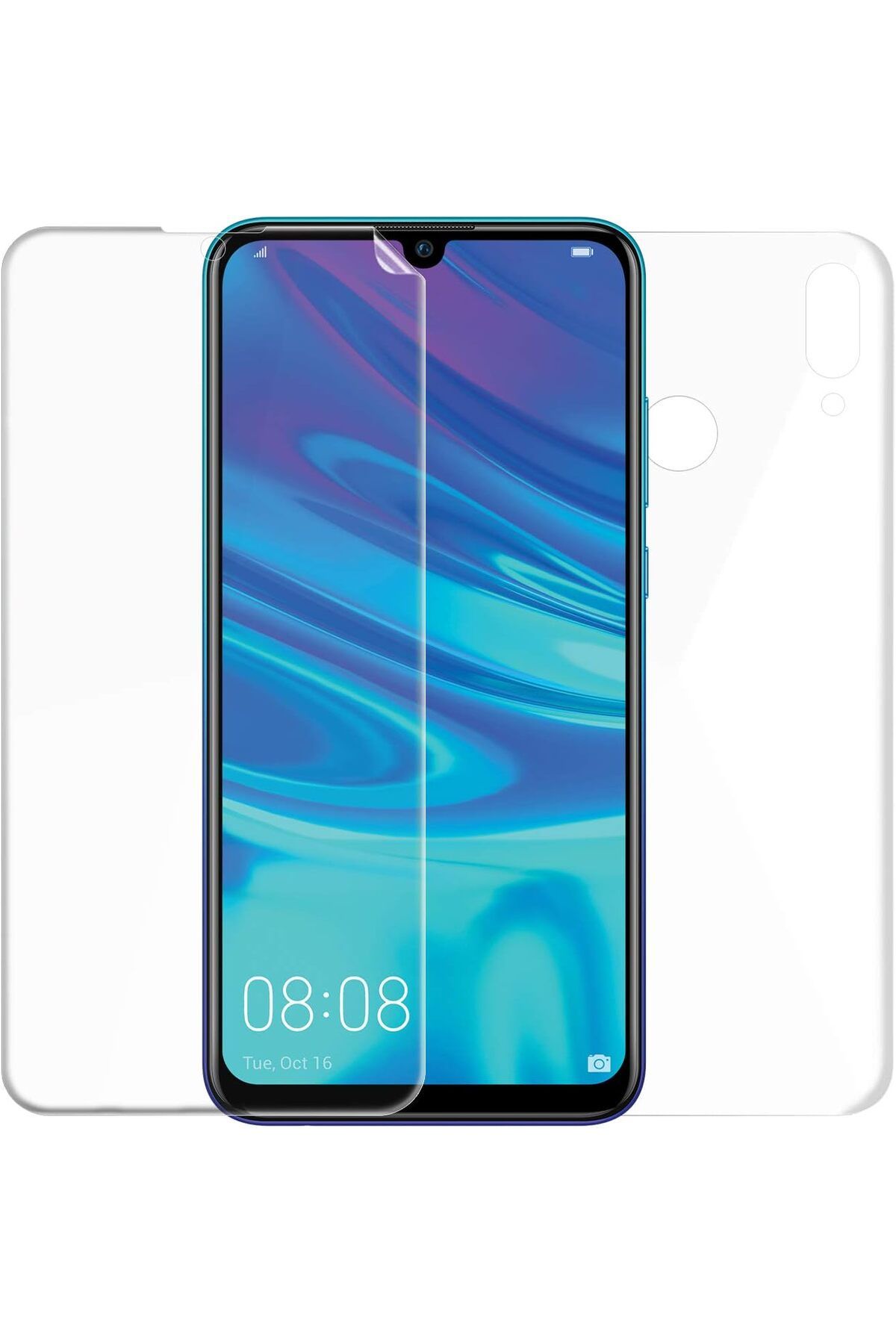 STOREMAX nslm Huawei Y7 Prime 2019 Ön + Arka Kavisler Dahil Tam Ekran Kaplayıcı Film nslshop 1037065