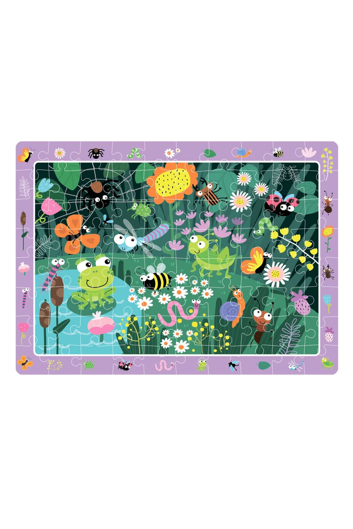 dodotoys-Puzzle de observare, In gradina, 80 piese 2